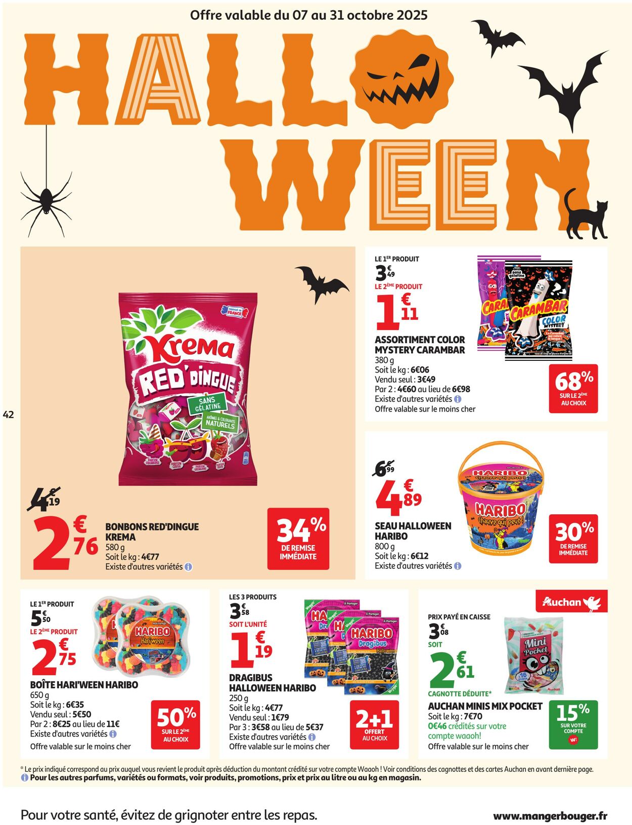 Catalogue Auchan 07.10.2025 - 19.10.2025