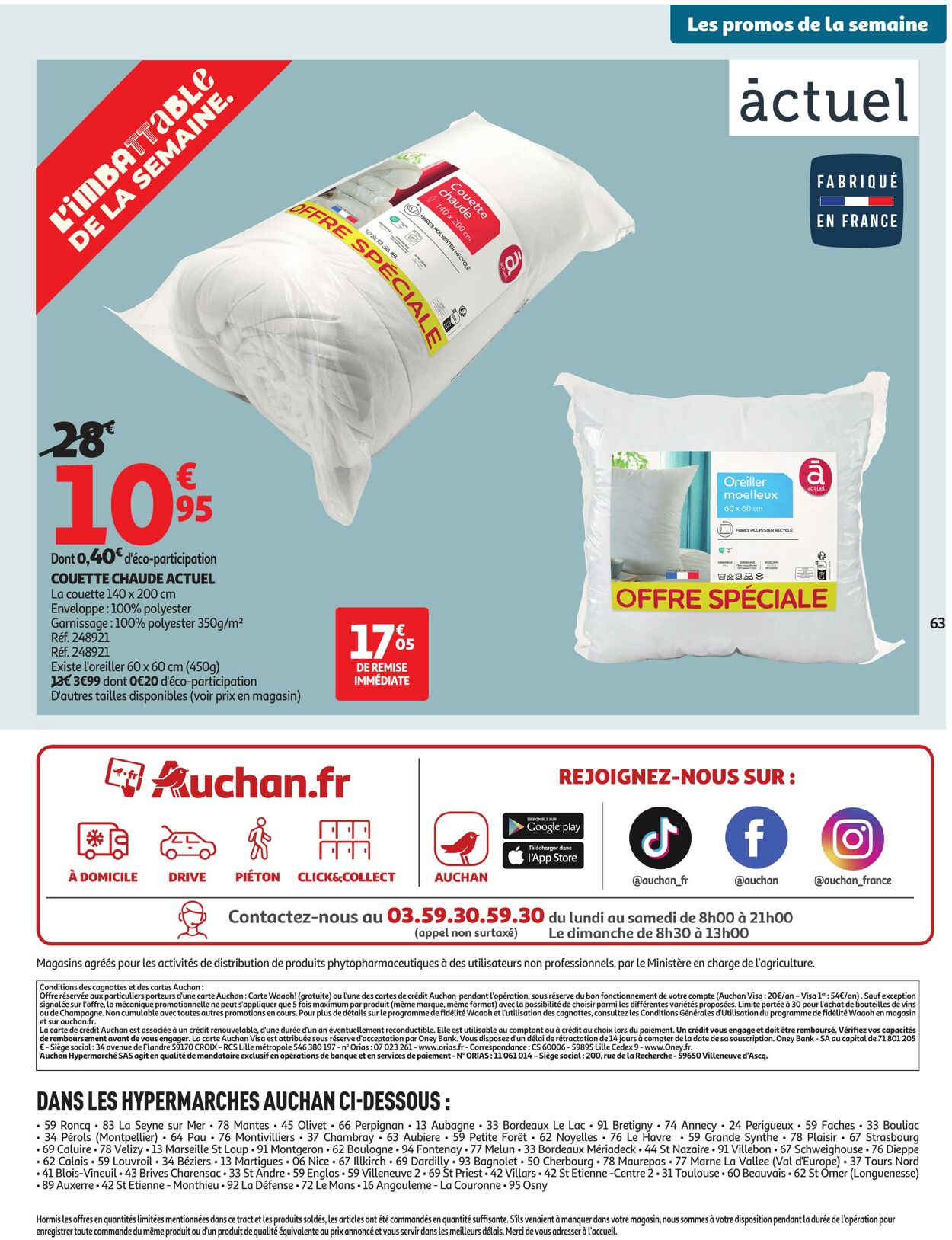 Catalogue Auchan 07.10.2025 - 19.10.2025