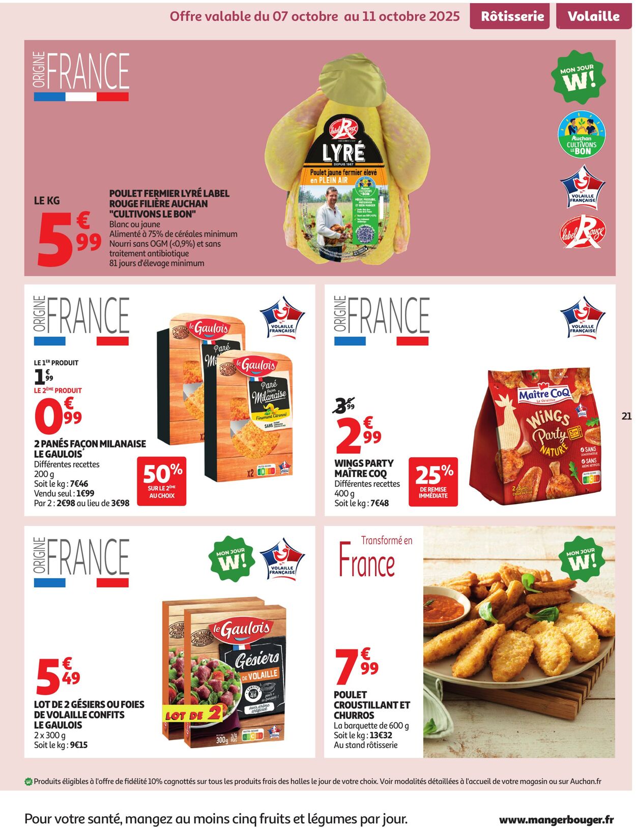 Catalogue Auchan 07.10.2025 - 19.10.2025