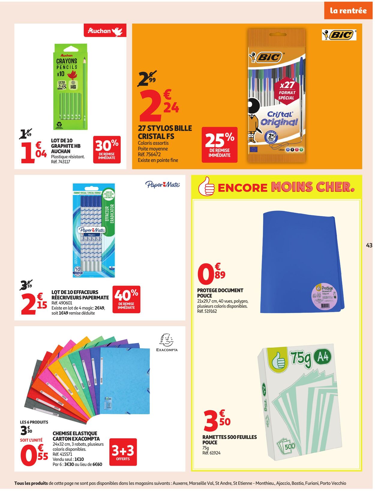 Catalogue Auchan 26.08.2025 - 07.09.2025