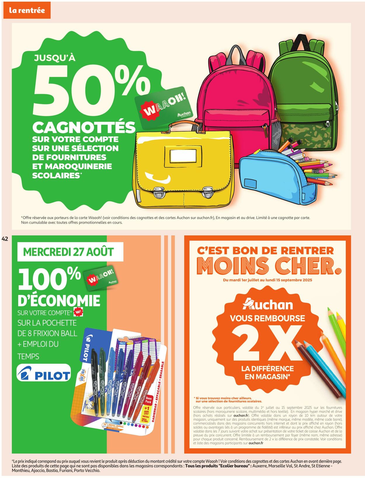 Catalogue Auchan 26.08.2025 - 07.09.2025