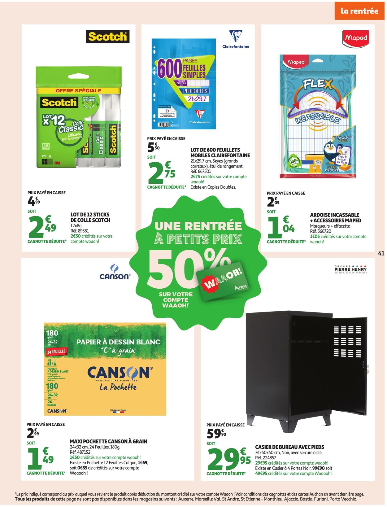 Catalogue Auchan 26.08.2025 - 07.09.2025