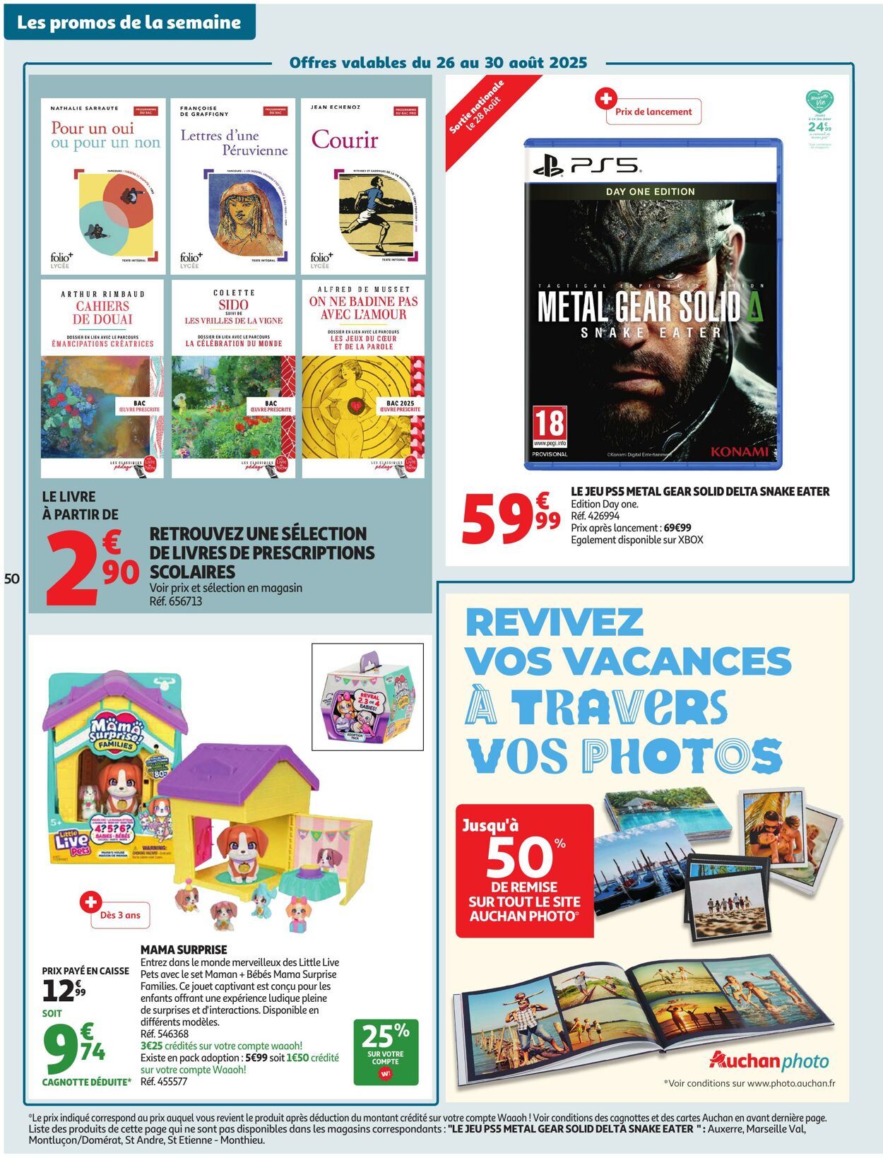 Catalogue Auchan 26.08.2025 - 07.09.2025