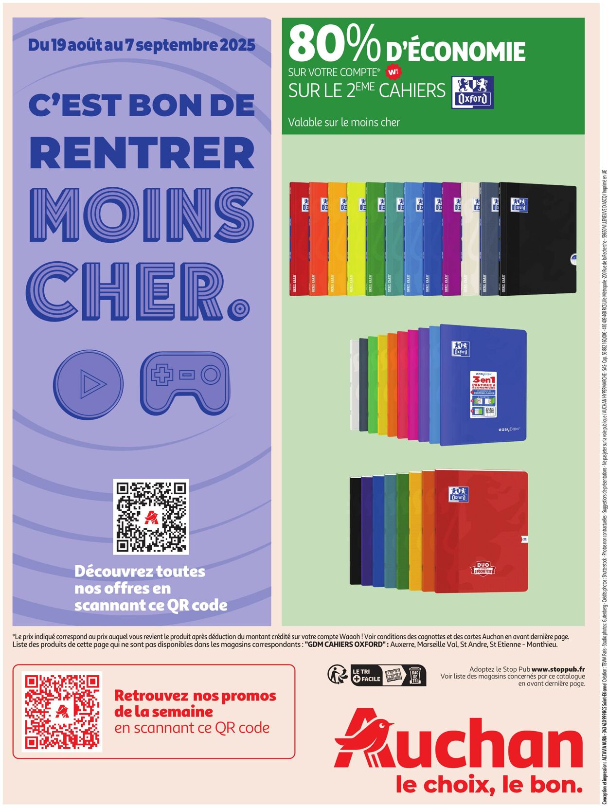 Catalogue Auchan 26.08.2025 - 07.09.2025