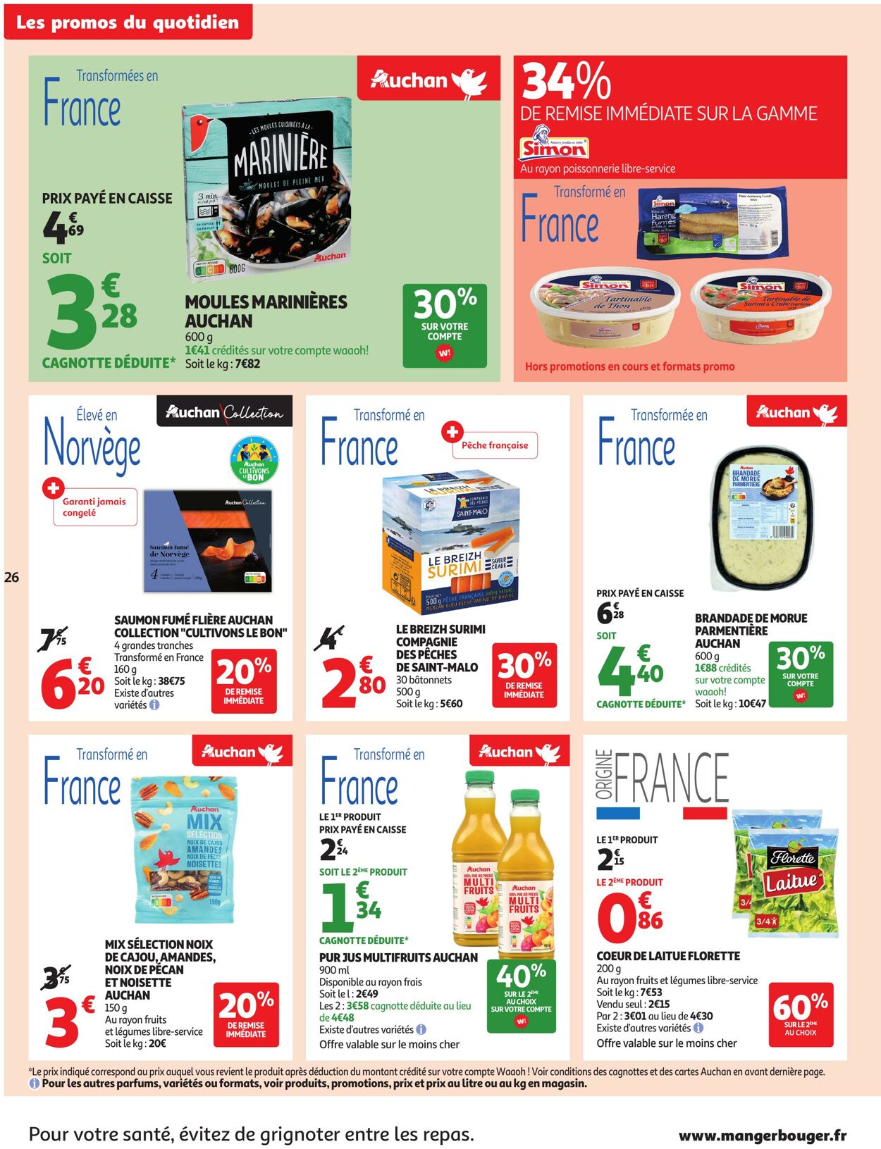 Catalogue Auchan 26.08.2025 - 07.09.2025