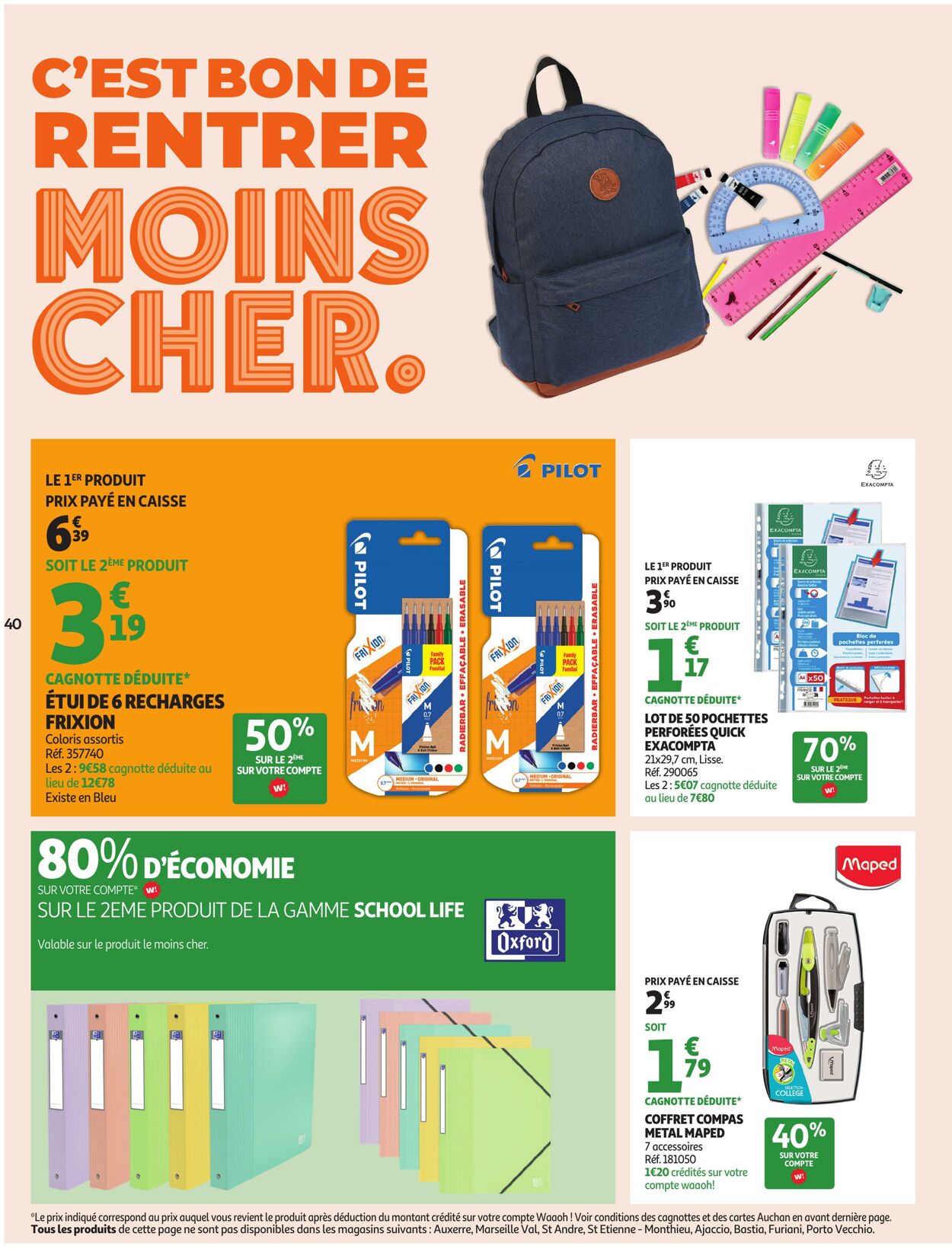 Catalogue Auchan 26.08.2025 - 07.09.2025