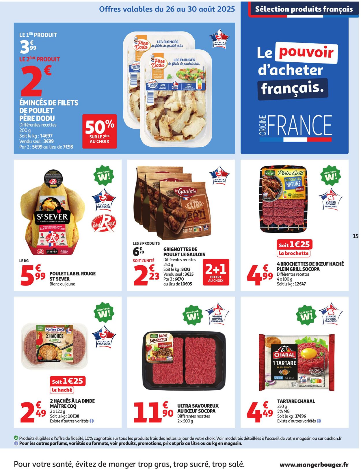 Catalogue Auchan 26.08.2025 - 07.09.2025