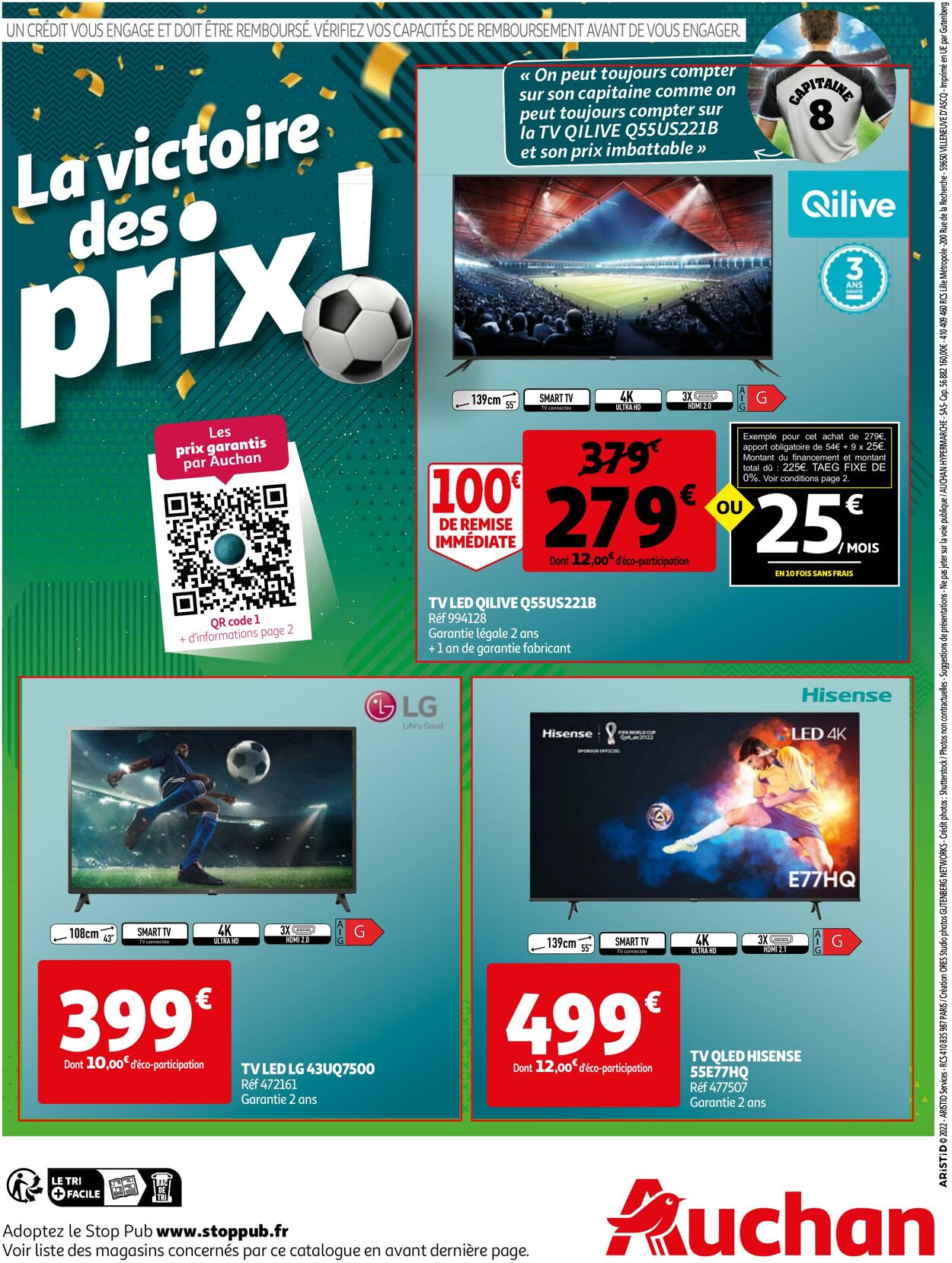 Catalogue Auchan 02.11.2022 - 17.11.2022