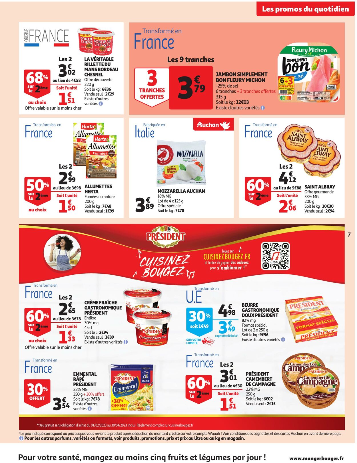 Catalogue Auchan 07.03.2023 - 12.03.2023