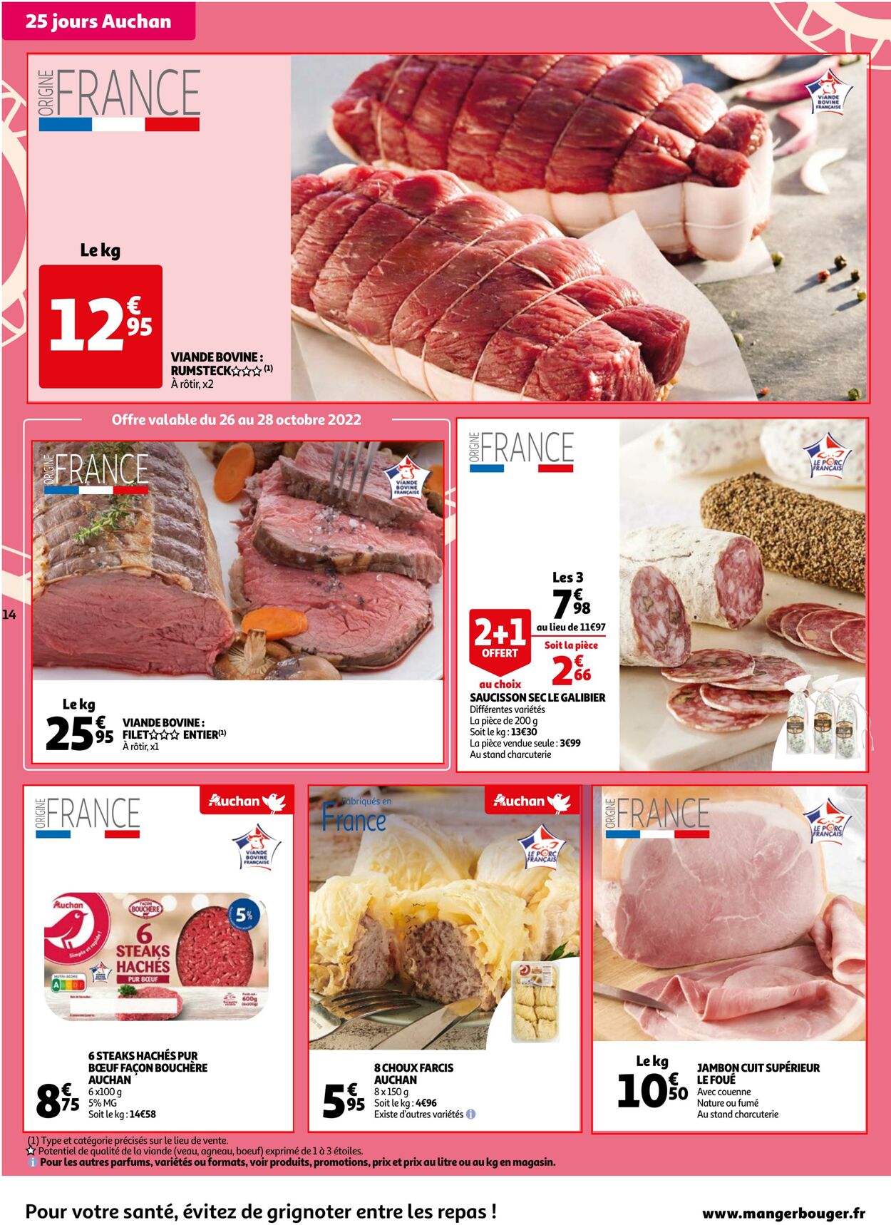 Catalogue Auchan 26.10.2022 - 01.11.2022