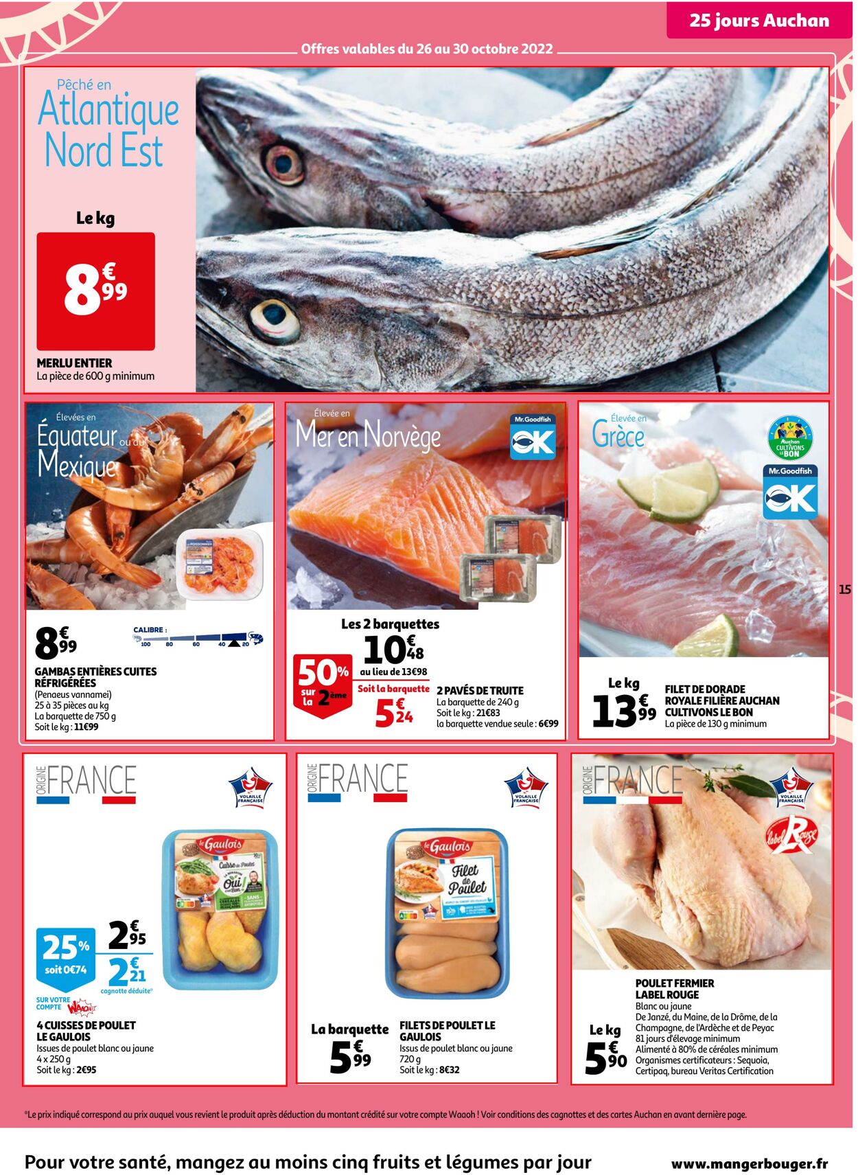 Catalogue Auchan 26.10.2022 - 01.11.2022