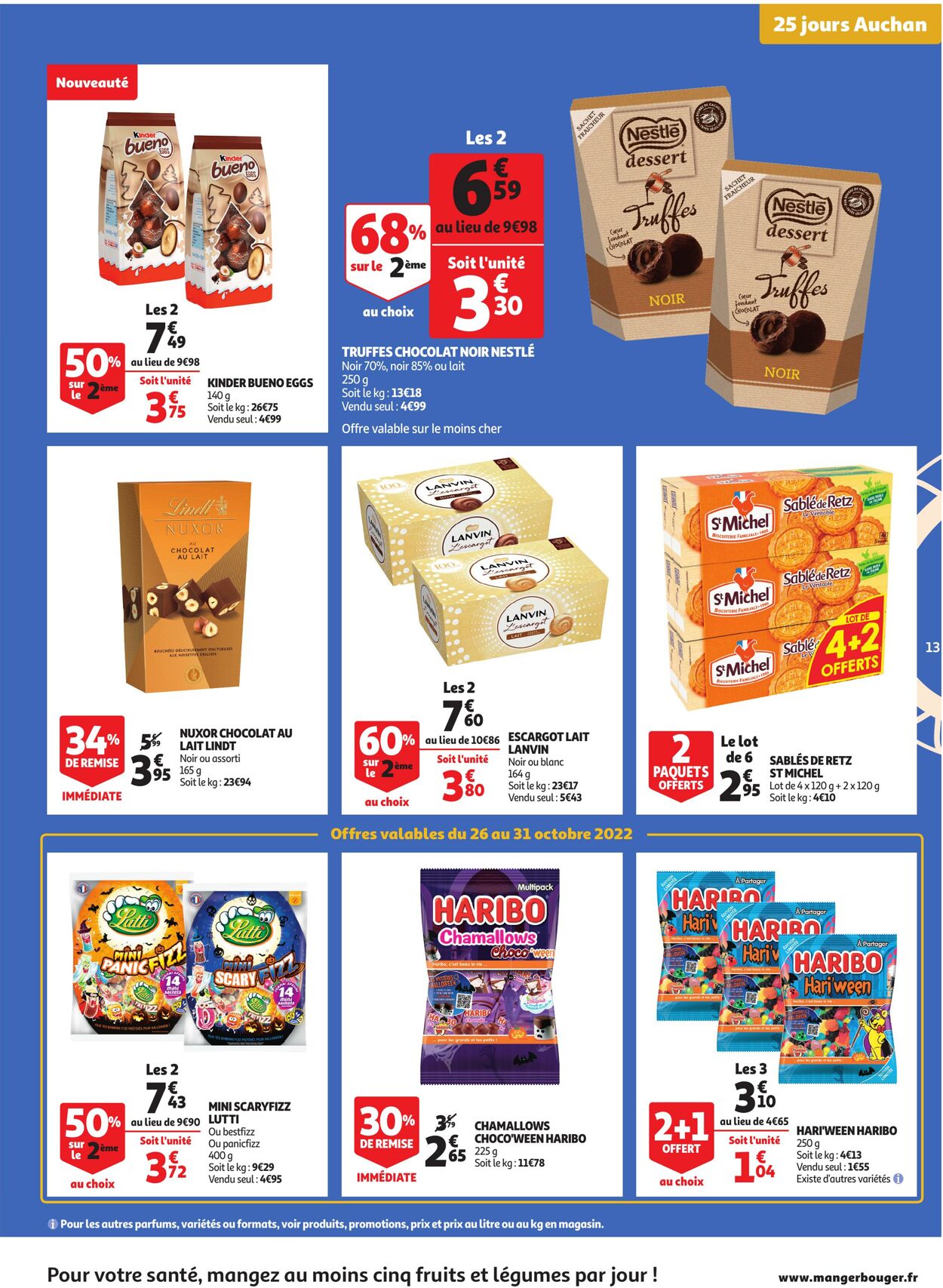 Catalogue Auchan 26.10.2022 - 01.11.2022