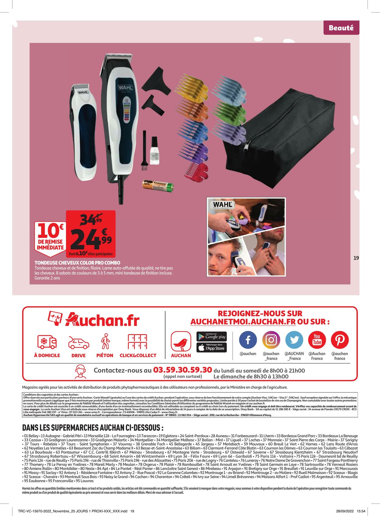 Catalogue Auchan 26.10.2022 - 01.11.2022