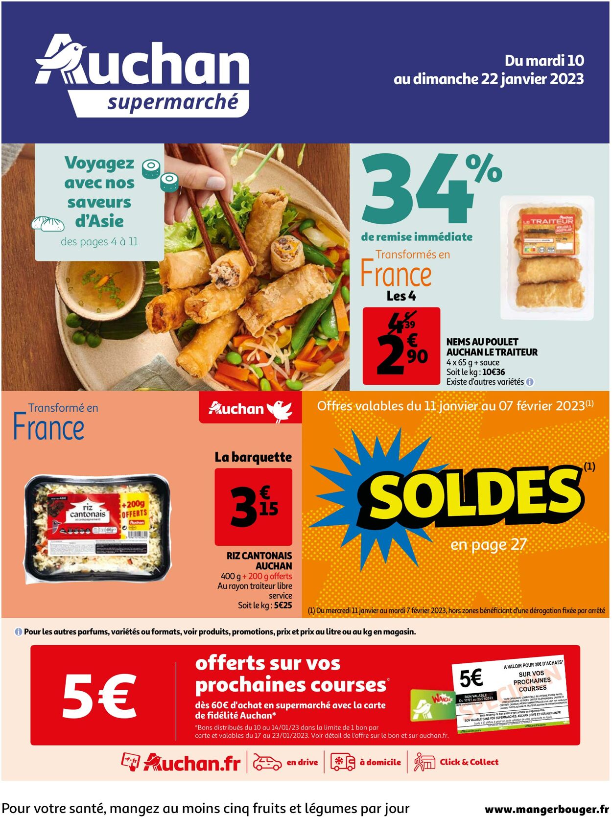 Catalogue Auchan 10.01.2023 - 22.01.2023