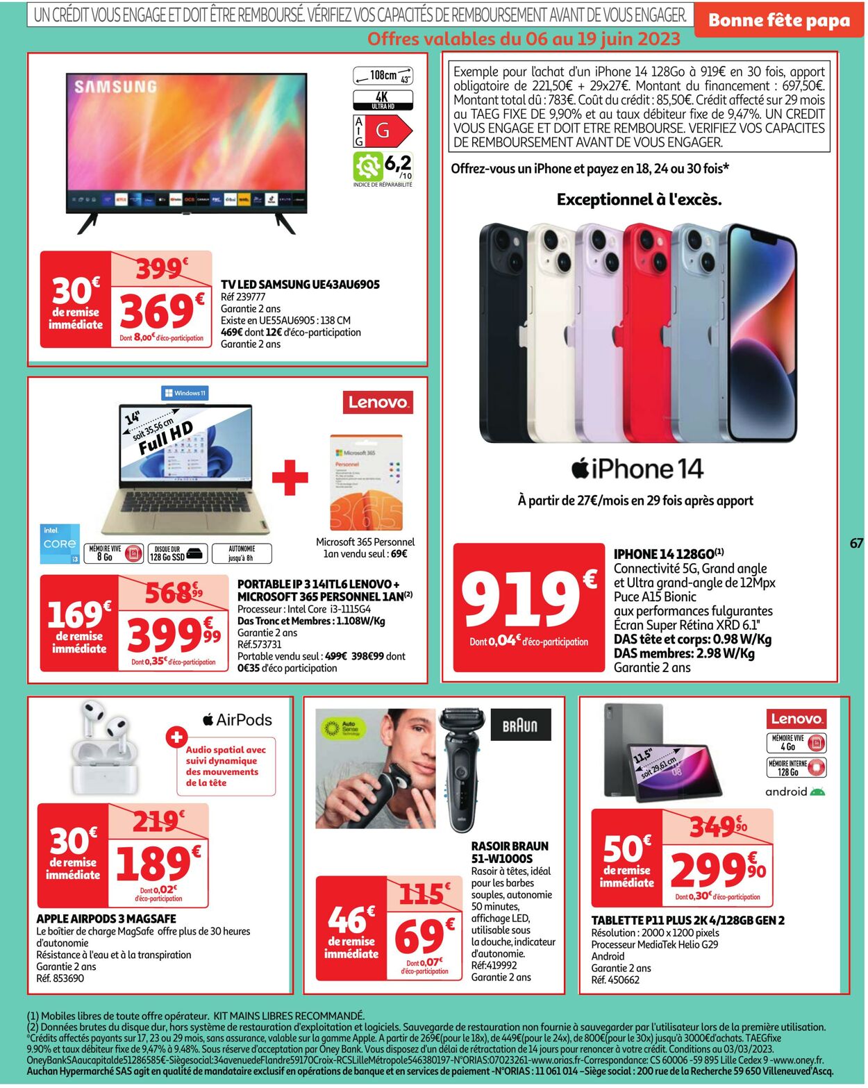 Catalogue Auchan 06.06.2023 - 12.06.2023