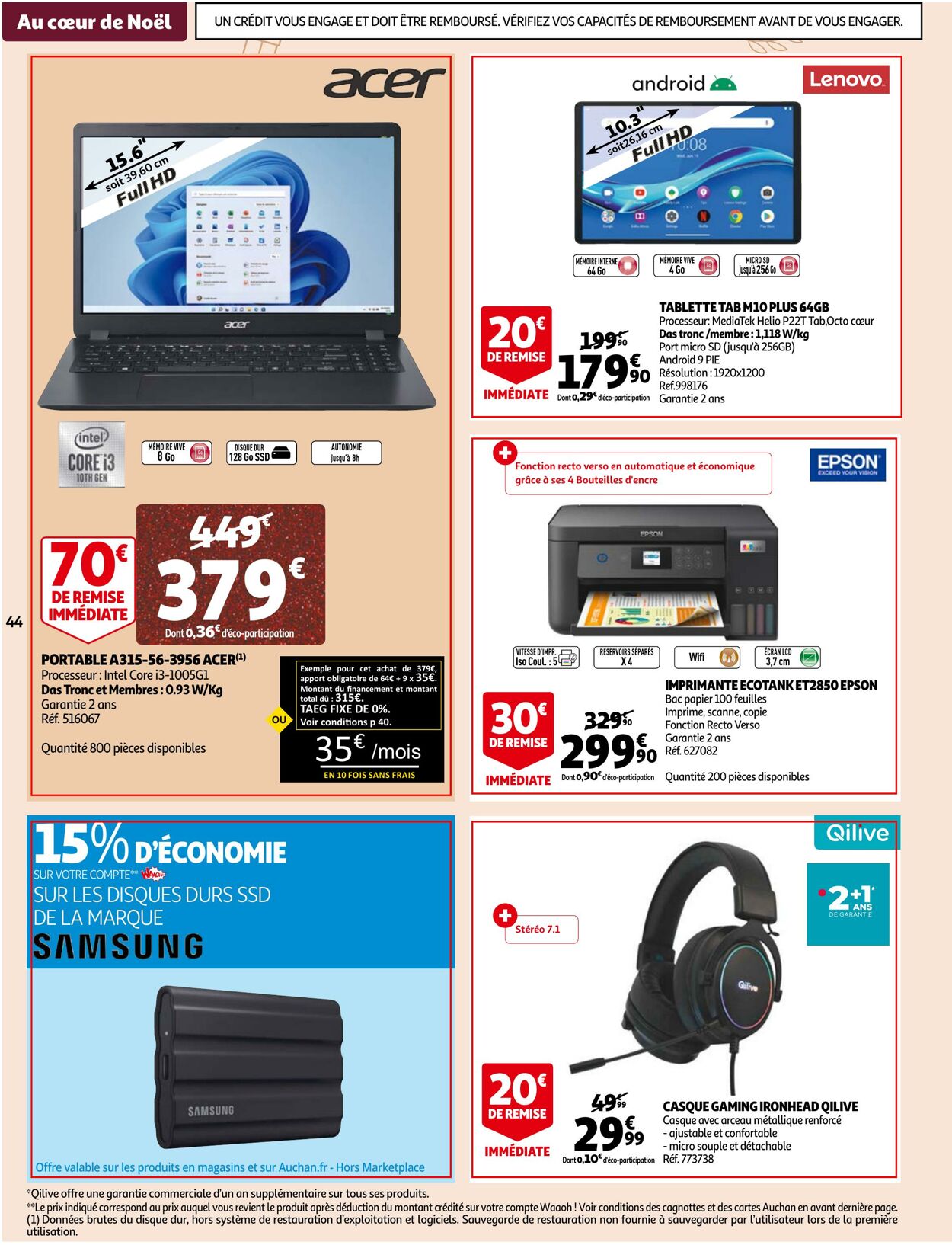 Catalogue Auchan 14.12.2022 - 24.12.2022