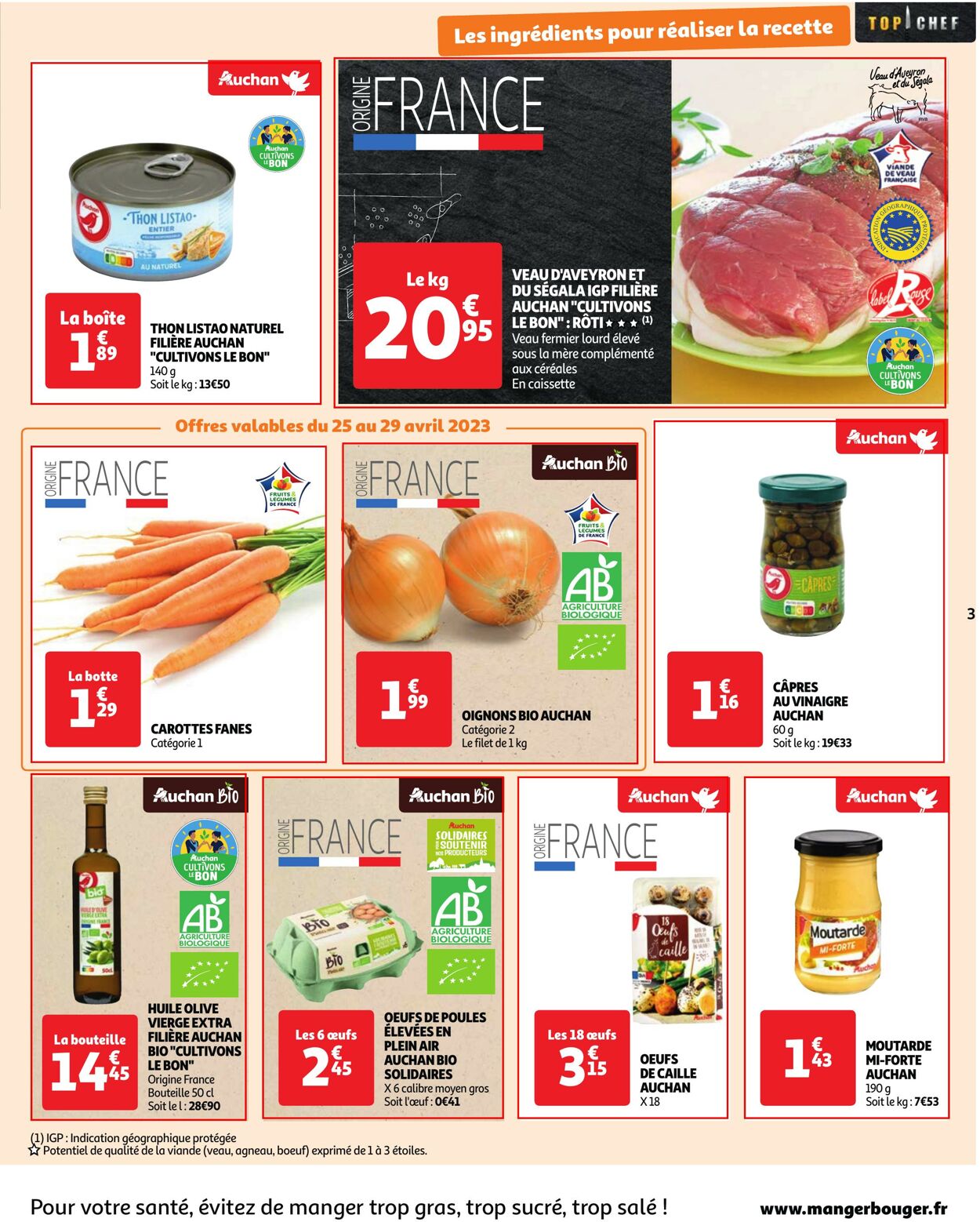 Catalogue Auchan 25.04.2023 - 02.05.2023