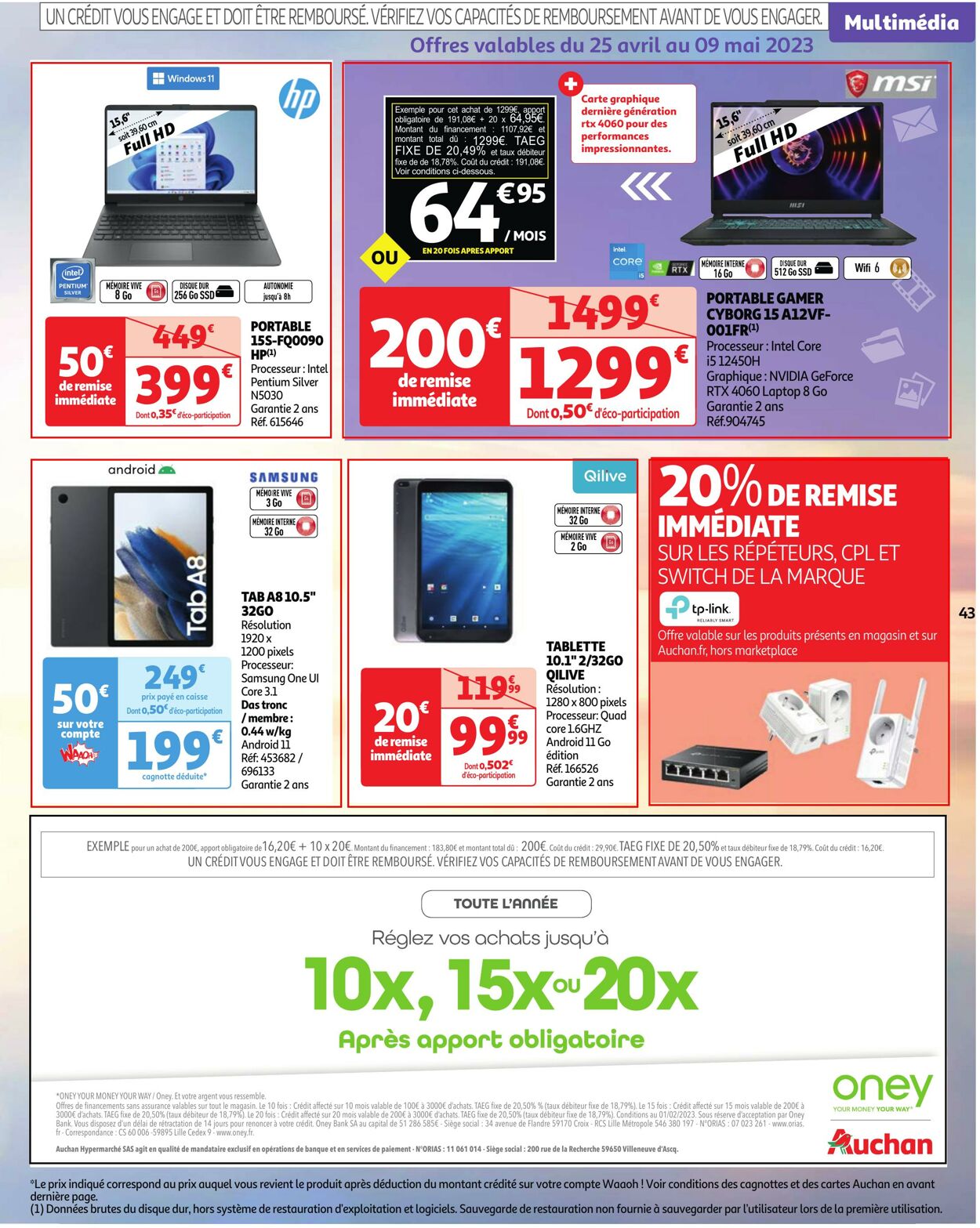 Catalogue Auchan 25.04.2023 - 02.05.2023