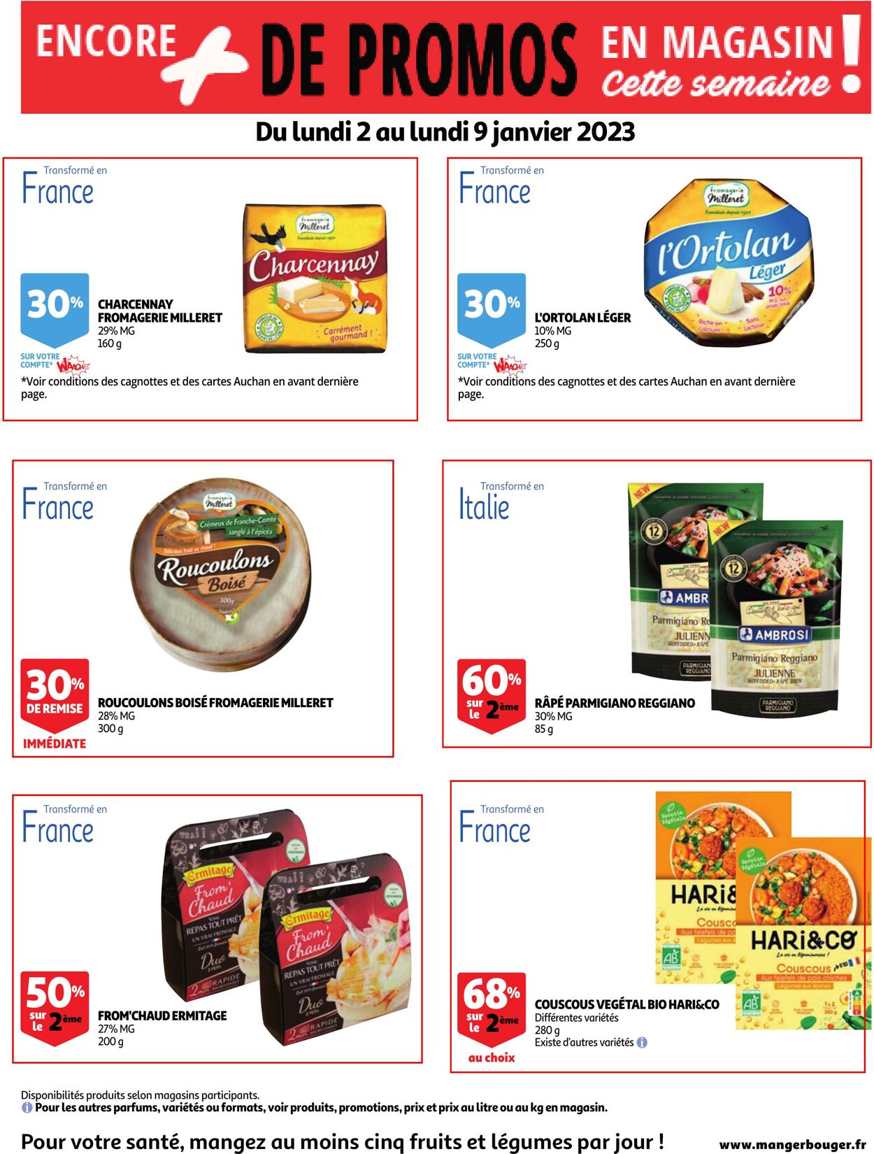 Catalogue Auchan 02.01.2023 - 09.01.2023