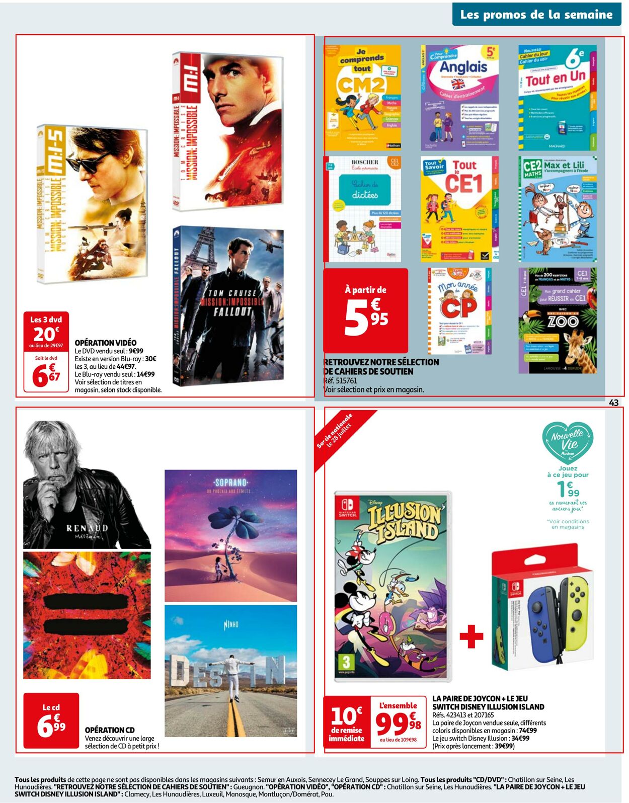 Catalogue Auchan 25.07.2023 - 31.07.2023