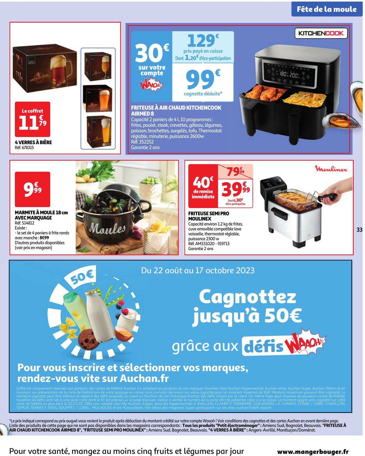 Catalogue Auchan 22.08.2023 - 28.08.2023