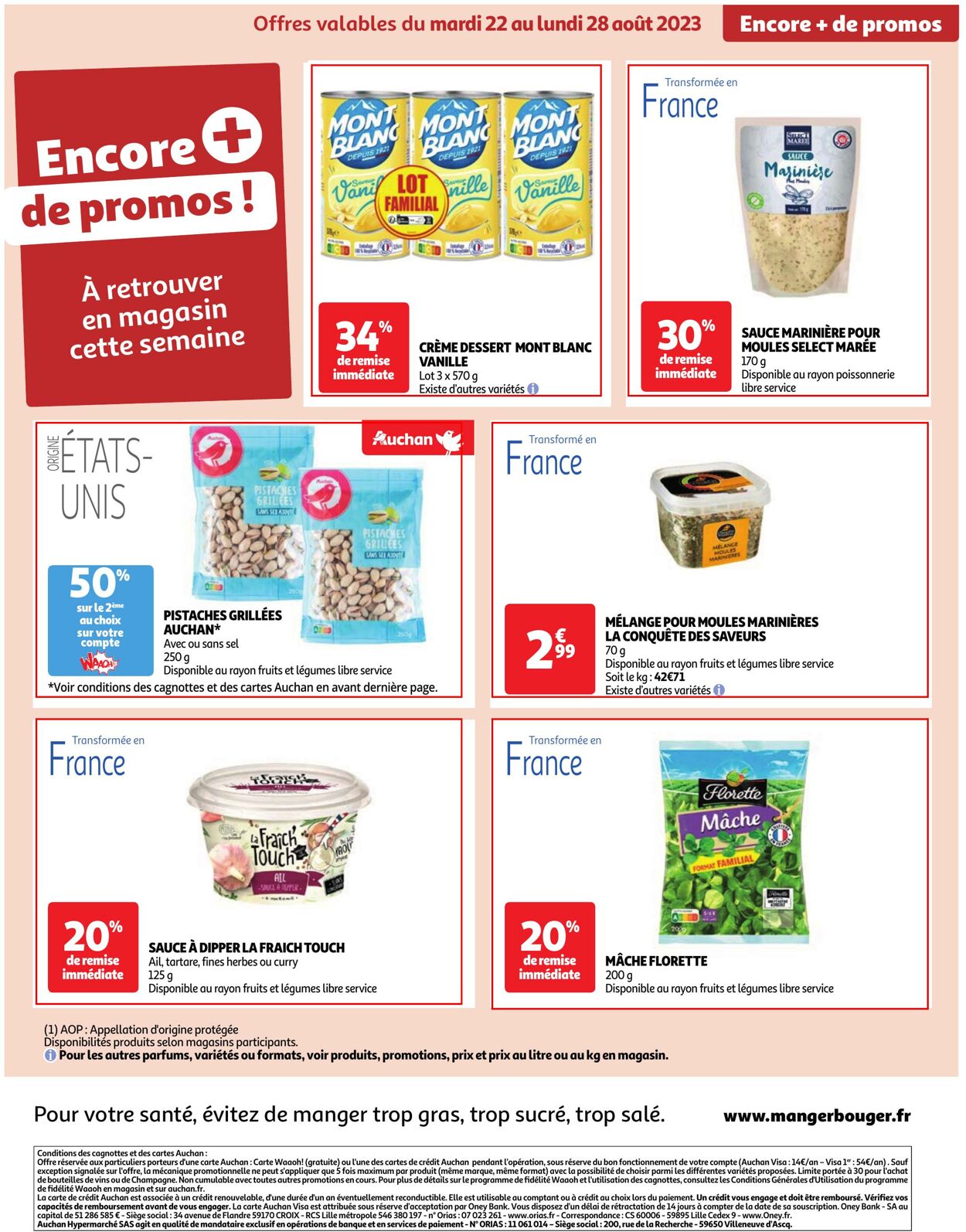 Catalogue Auchan 22.08.2023 - 28.08.2023