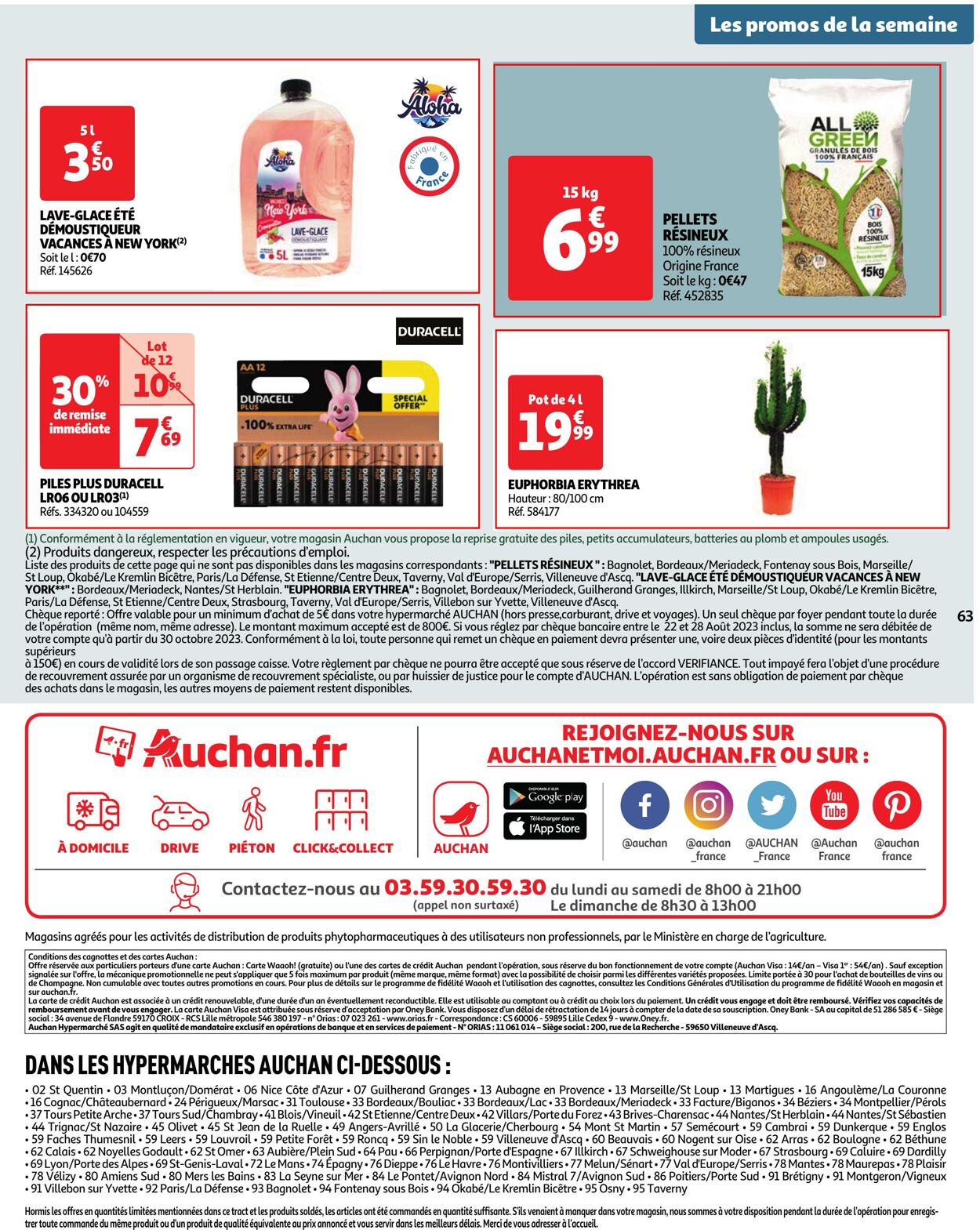 Catalogue Auchan 22.08.2023 - 28.08.2023