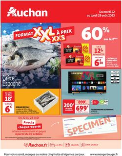 Catalogue Auchan 22.08.2023 - 28.08.2023