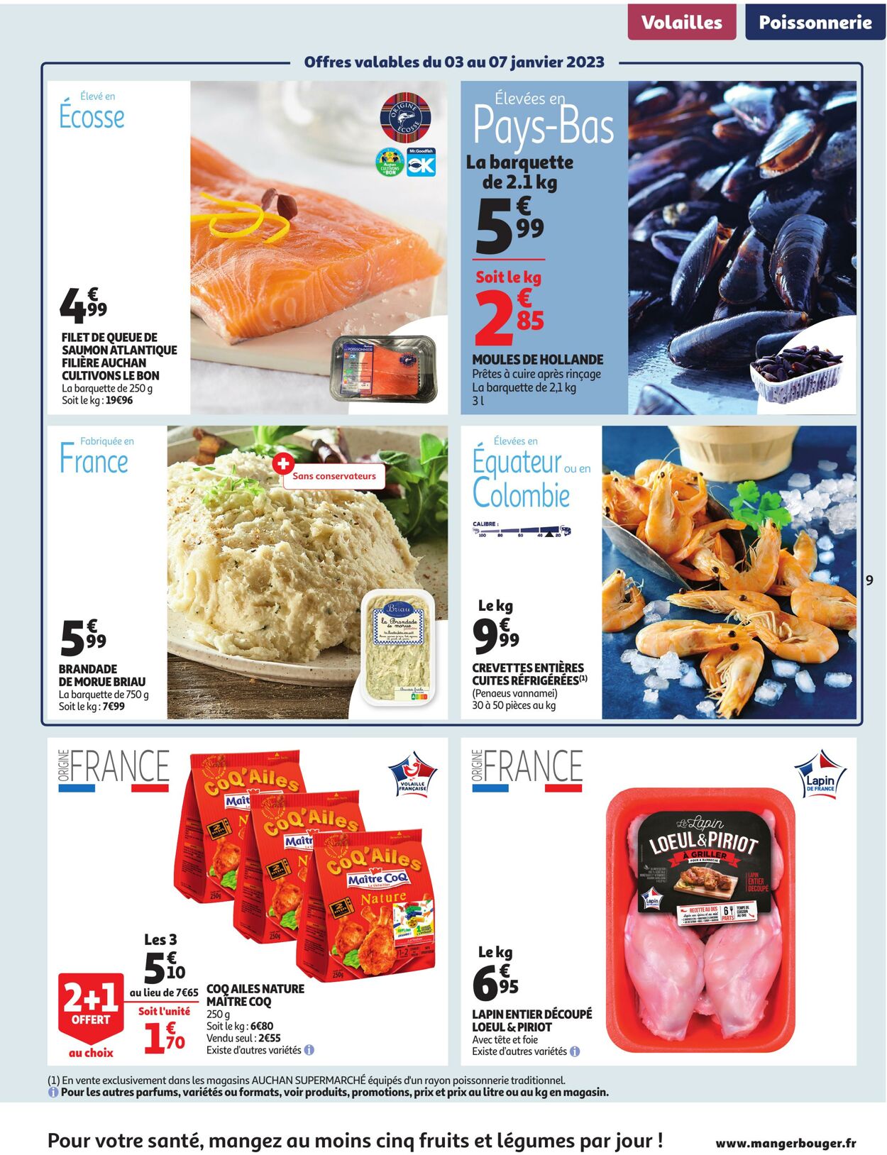 Catalogue Auchan 03.01.2023 - 08.01.2023