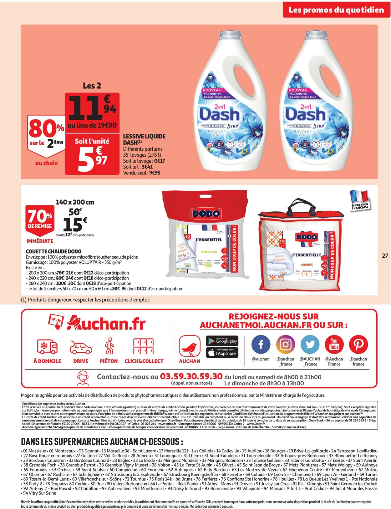 Catalogue Auchan 03.01.2023 - 08.01.2023