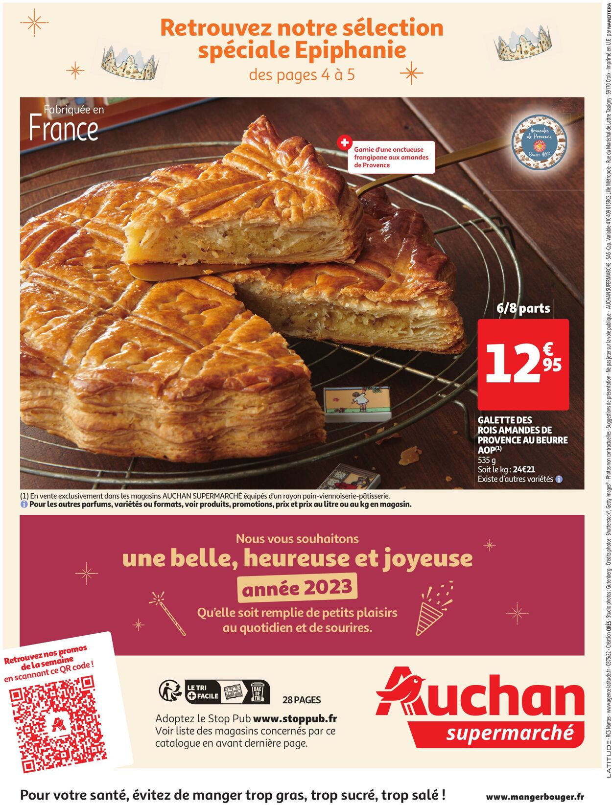 Catalogue Auchan 03.01.2023 - 08.01.2023