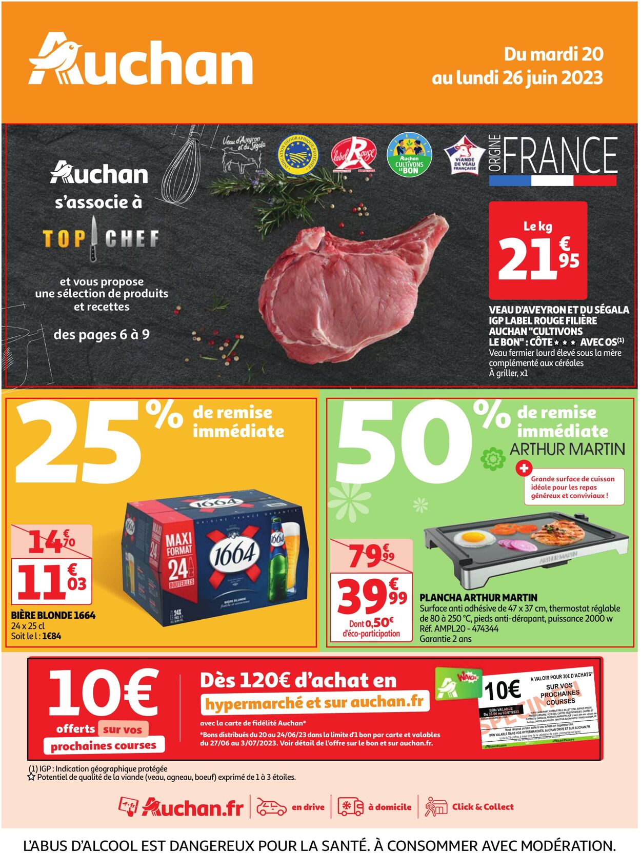 Catalogue Auchan 20.06.2023 - 26.06.2023