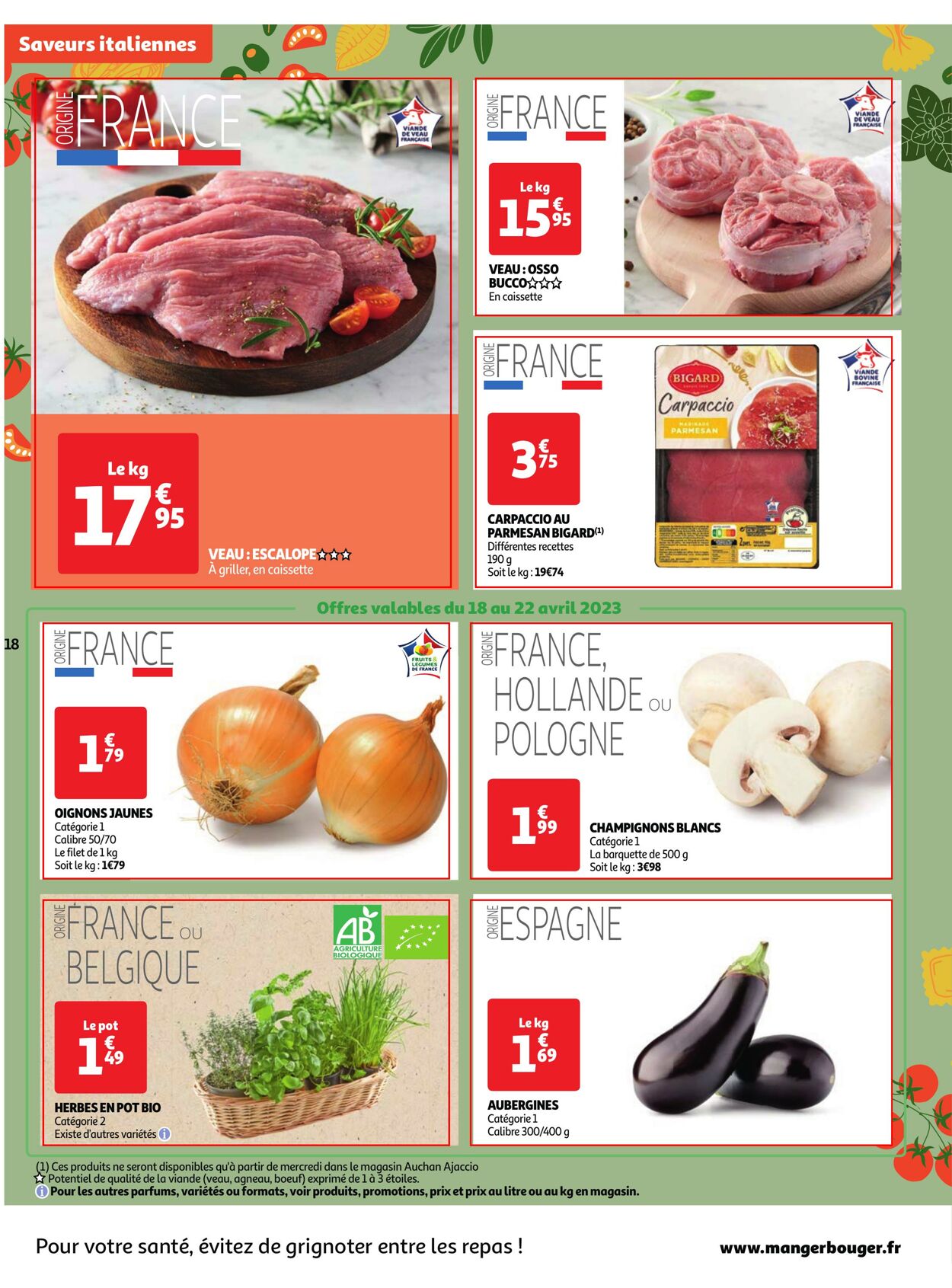 Catalogue Auchan 18.04.2023 - 24.04.2023