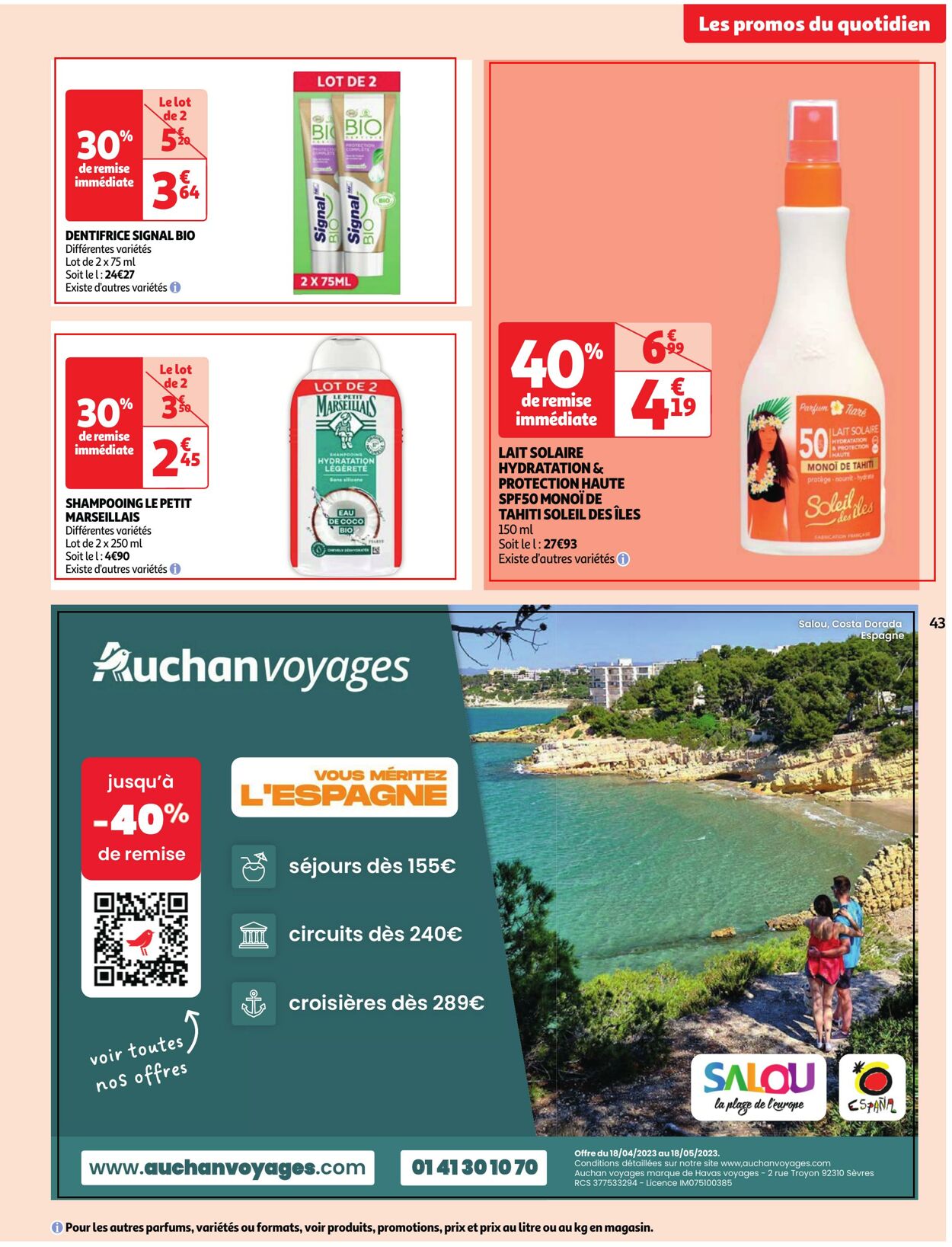 Catalogue Auchan 18.04.2023 - 24.04.2023