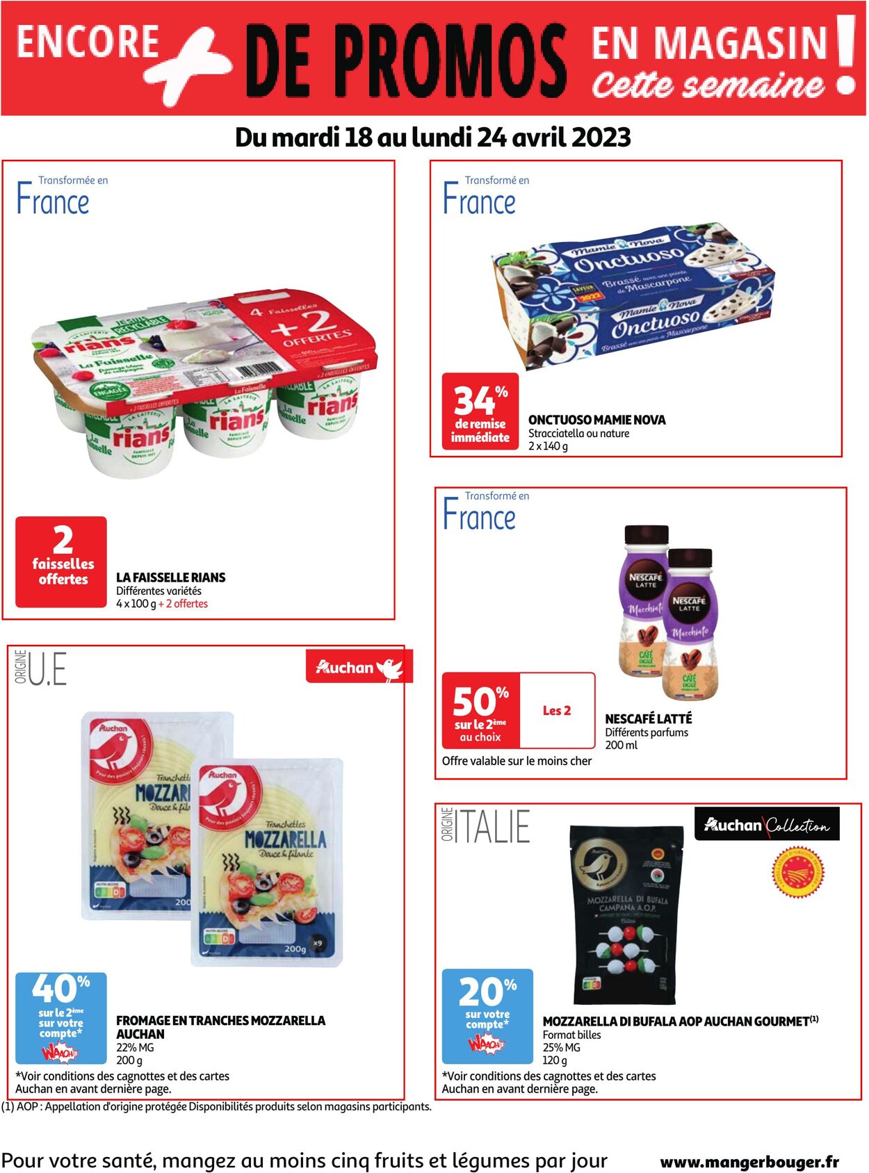 Catalogue Auchan 18.04.2023 - 24.04.2023