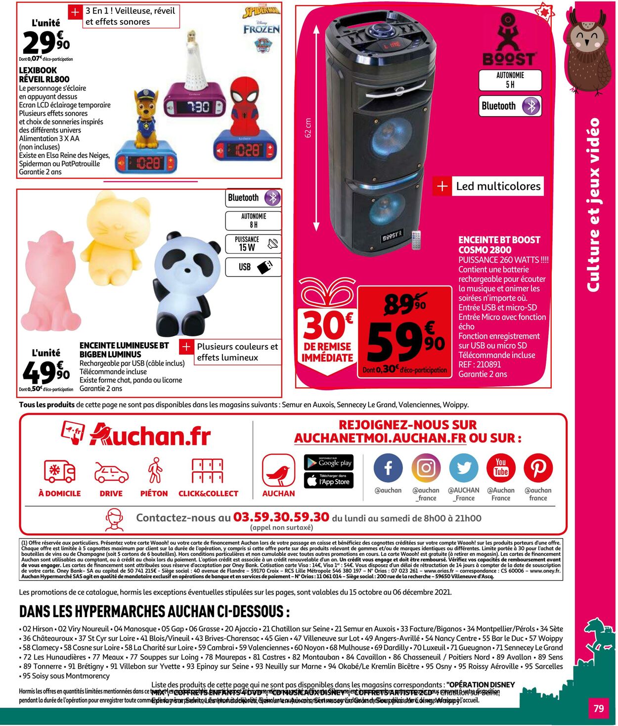 Catalogue Auchan 15.10.2021 - 06.12.2021