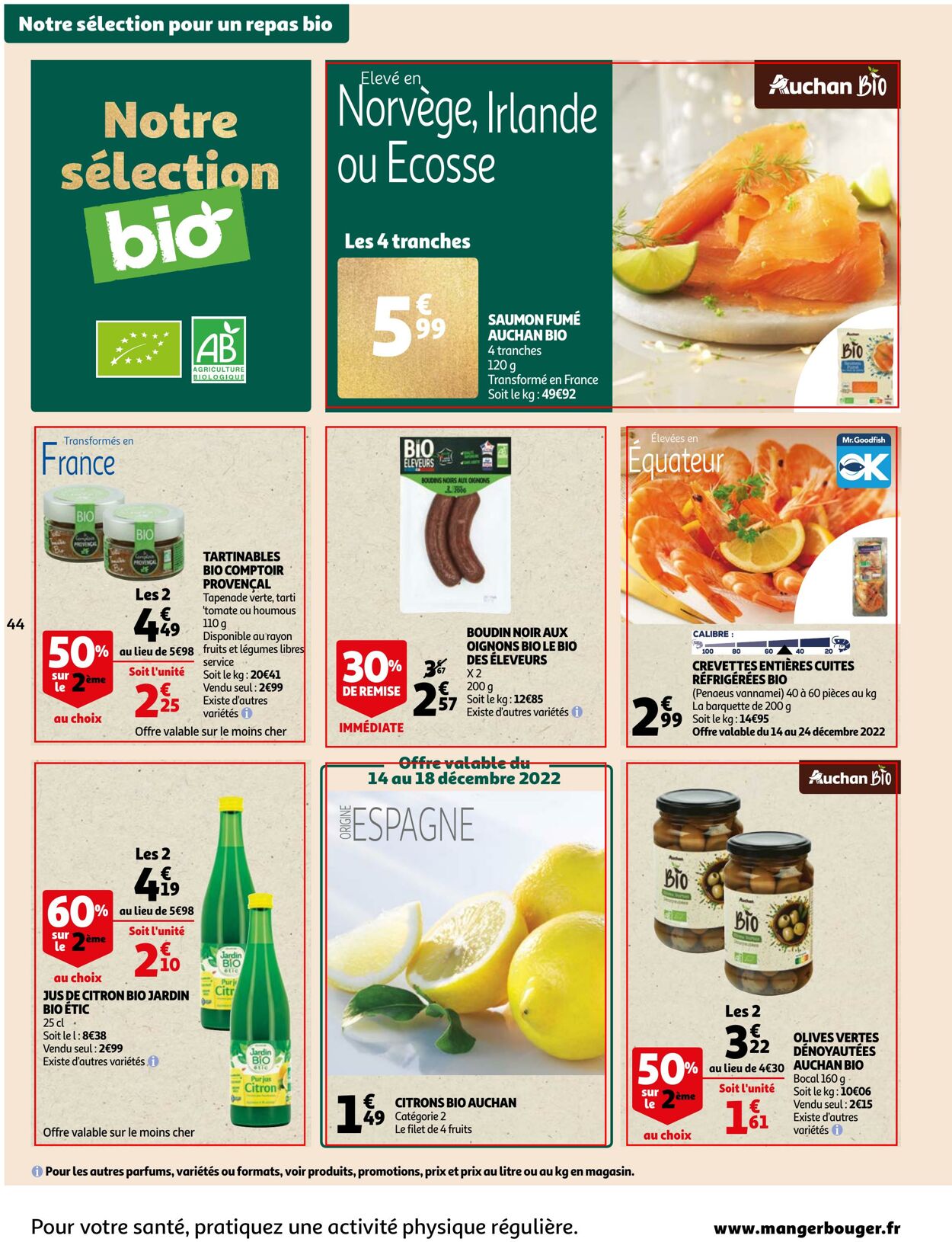 Catalogue Auchan 14.12.2022 - 31.12.2022