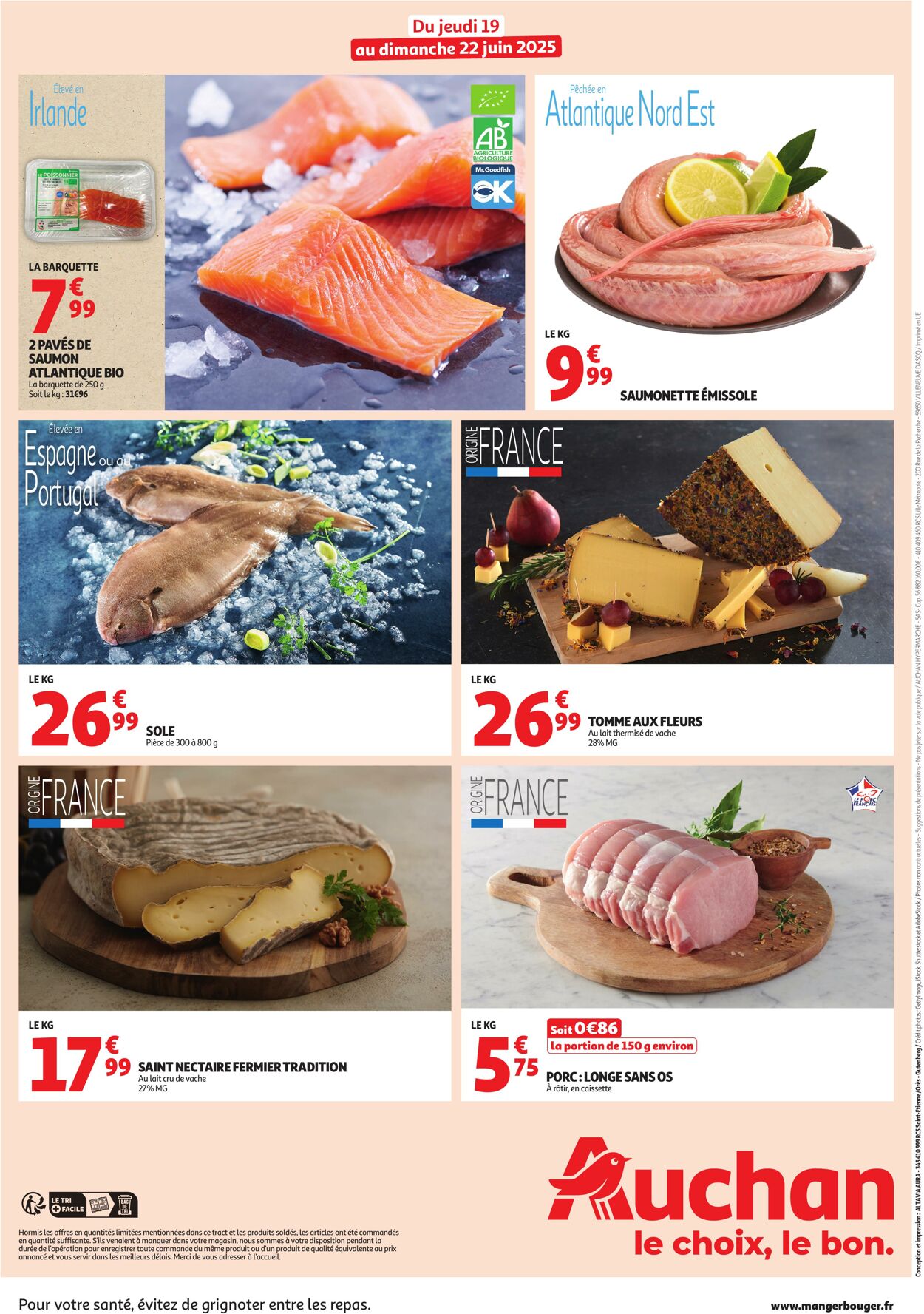 Catalogue Auchan 19.06.2025 - 22.06.2025
