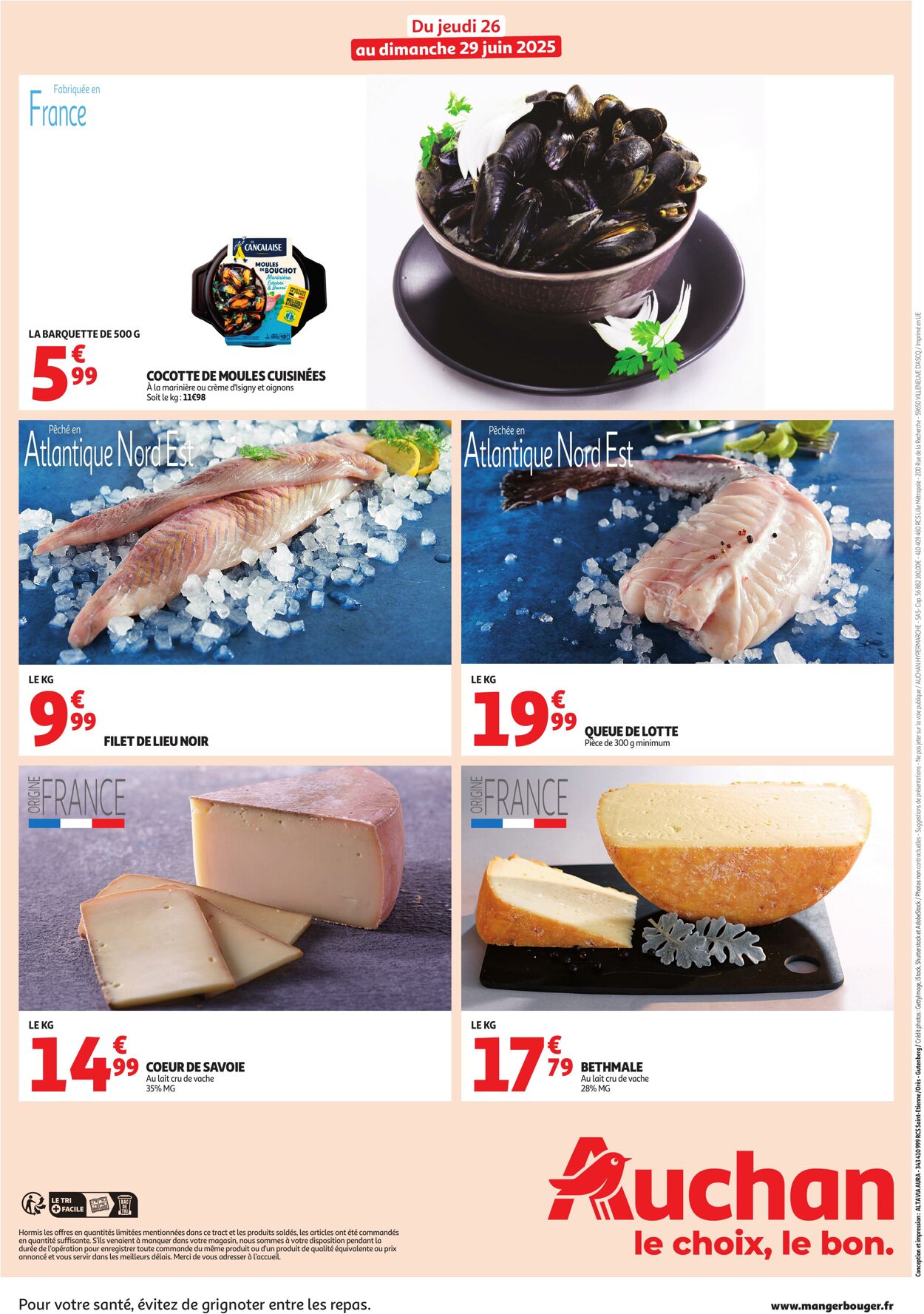 Catalogue Auchan 26.06.2025 - 29.06.2025