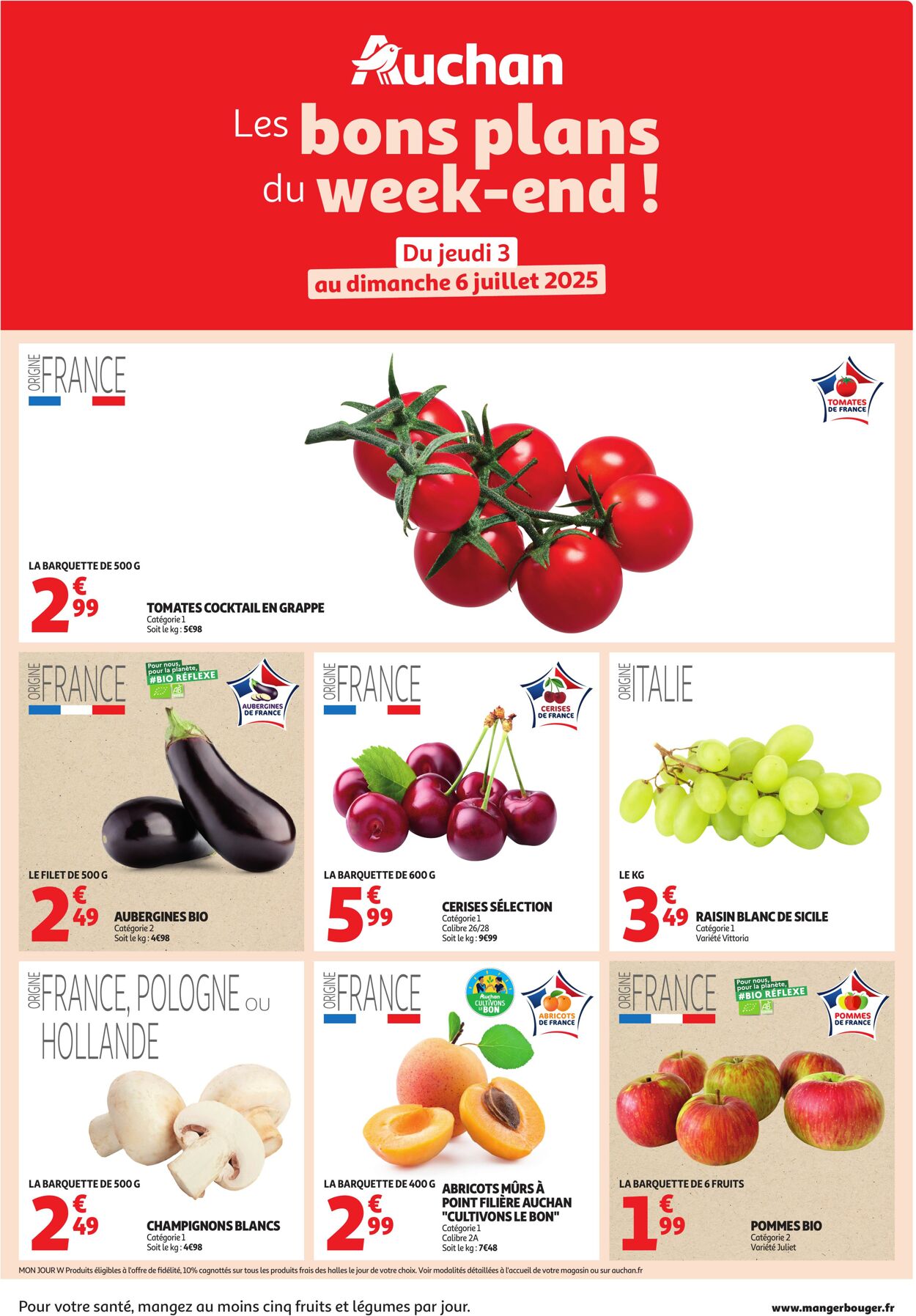 Catalogue Auchan 03.07.2025 - 06.07.2025