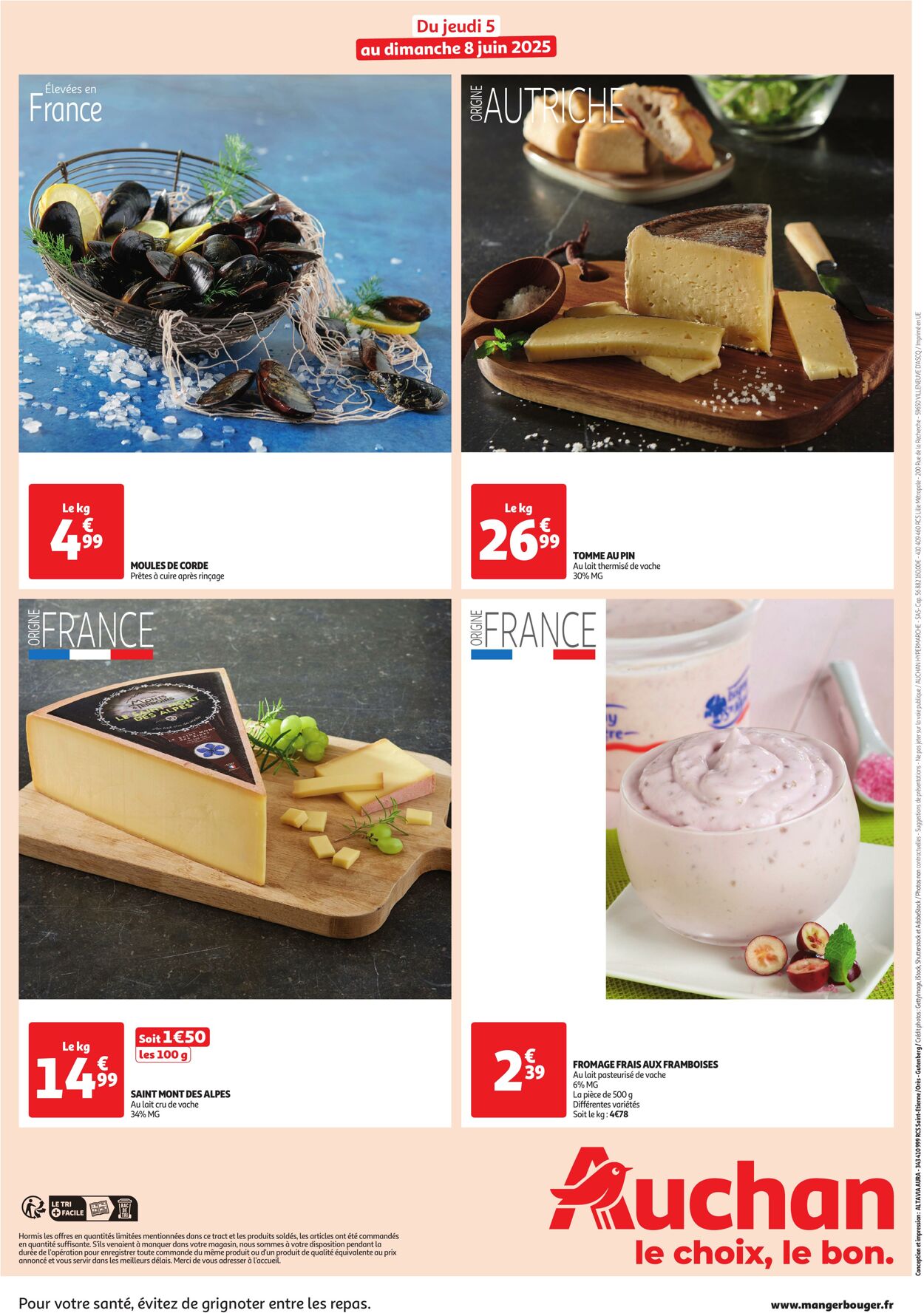 Catalogue Auchan 05.06.2025 - 08.06.2025