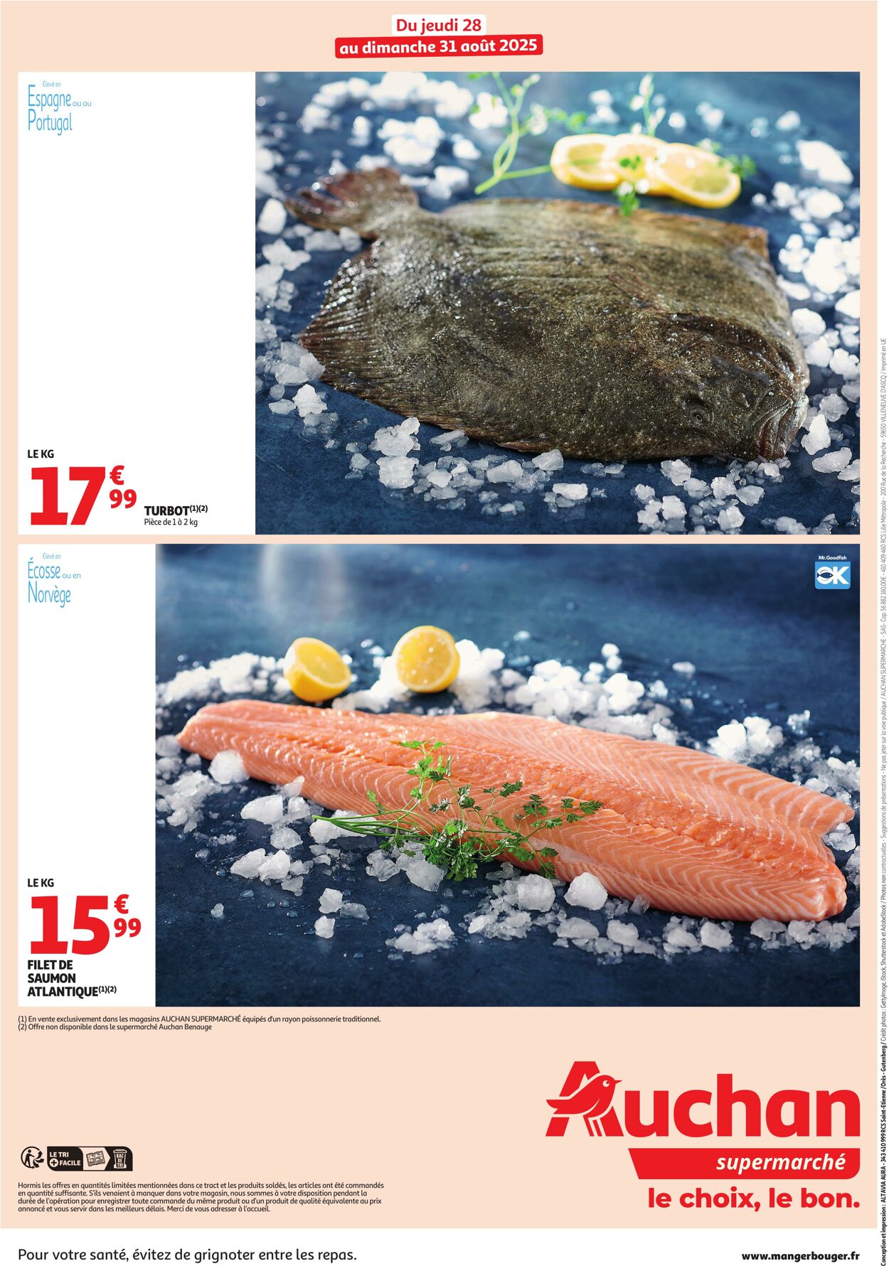 Catalogue Auchan 28.08.2025 - 31.08.2025