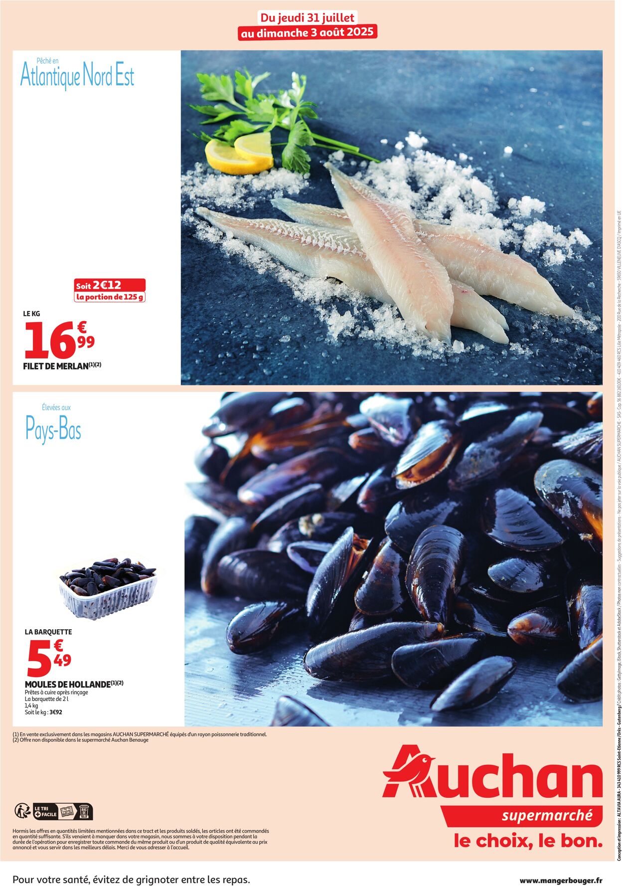 Catalogue Auchan 31.07.2025 - 03.08.2025