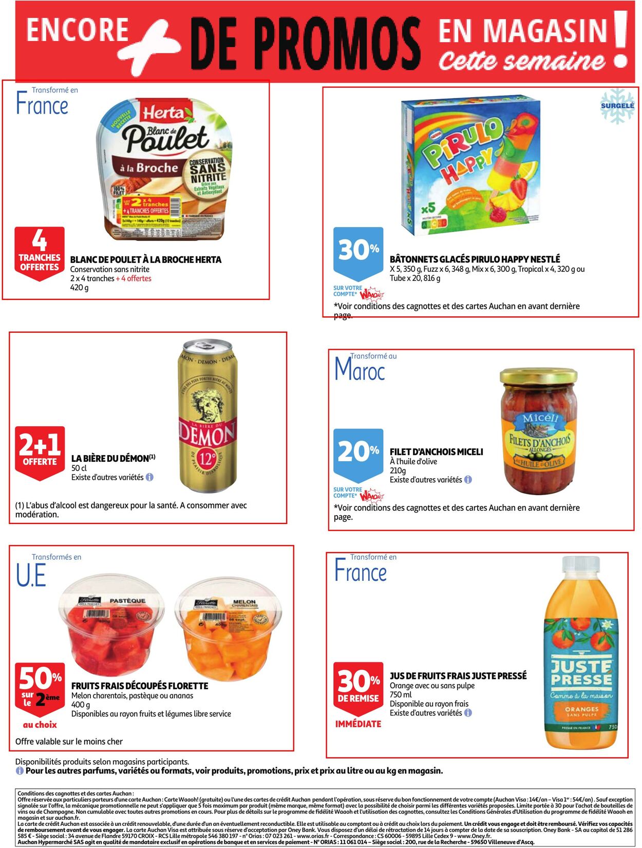 Catalogue Auchan 03.08.2022 - 09.08.2022