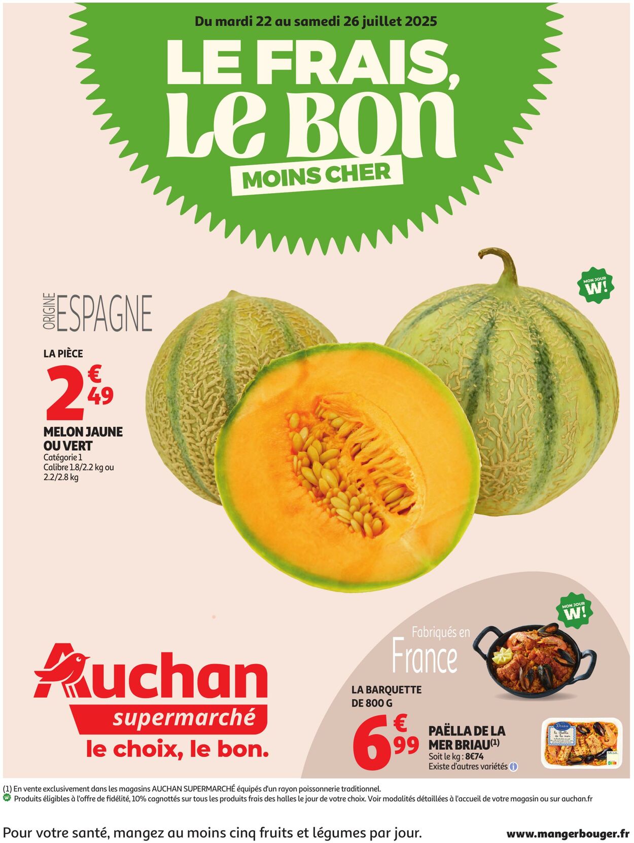 Catalogue Auchan 22.07.2025 - 26.07.2025