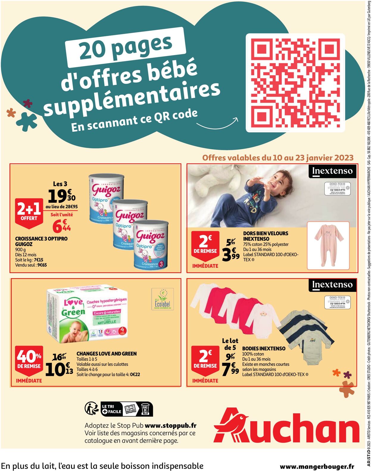 Catalogue Auchan 10.01.2023 - 16.01.2023