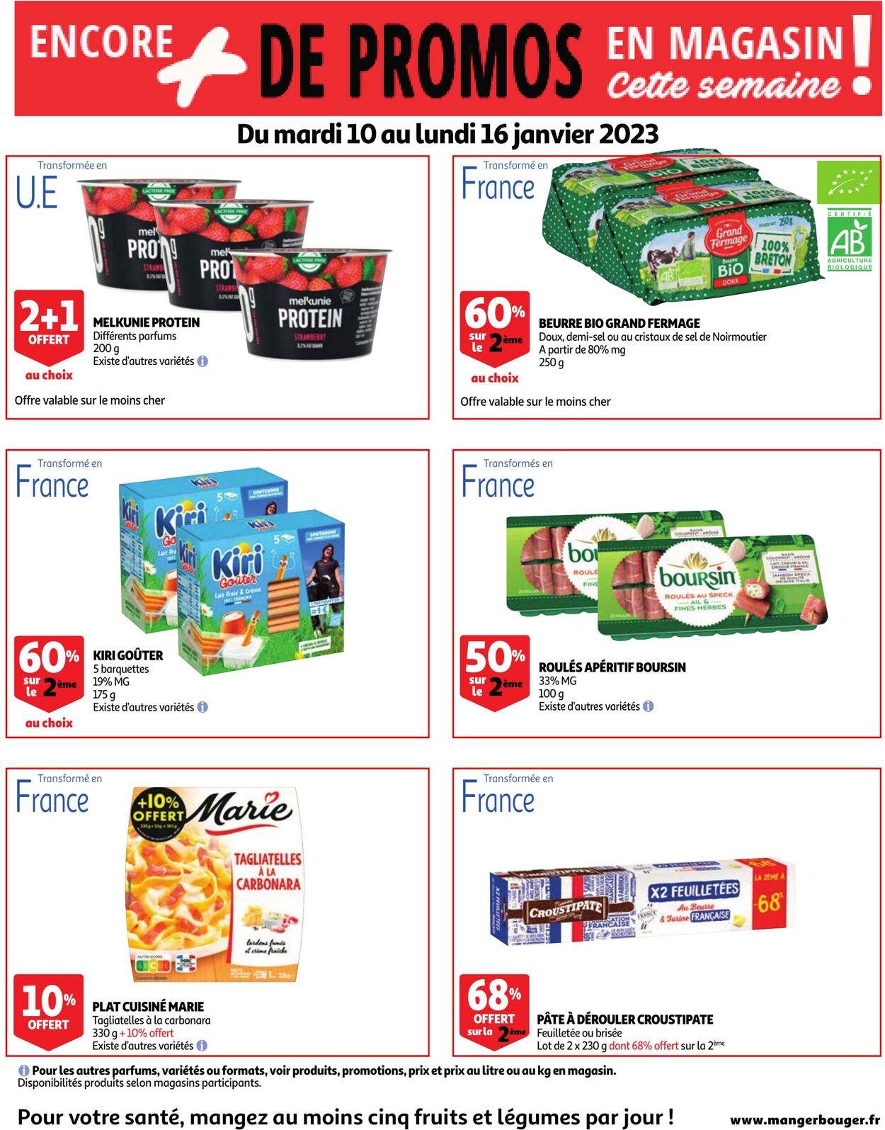 Catalogue Auchan 10.01.2023 - 16.01.2023