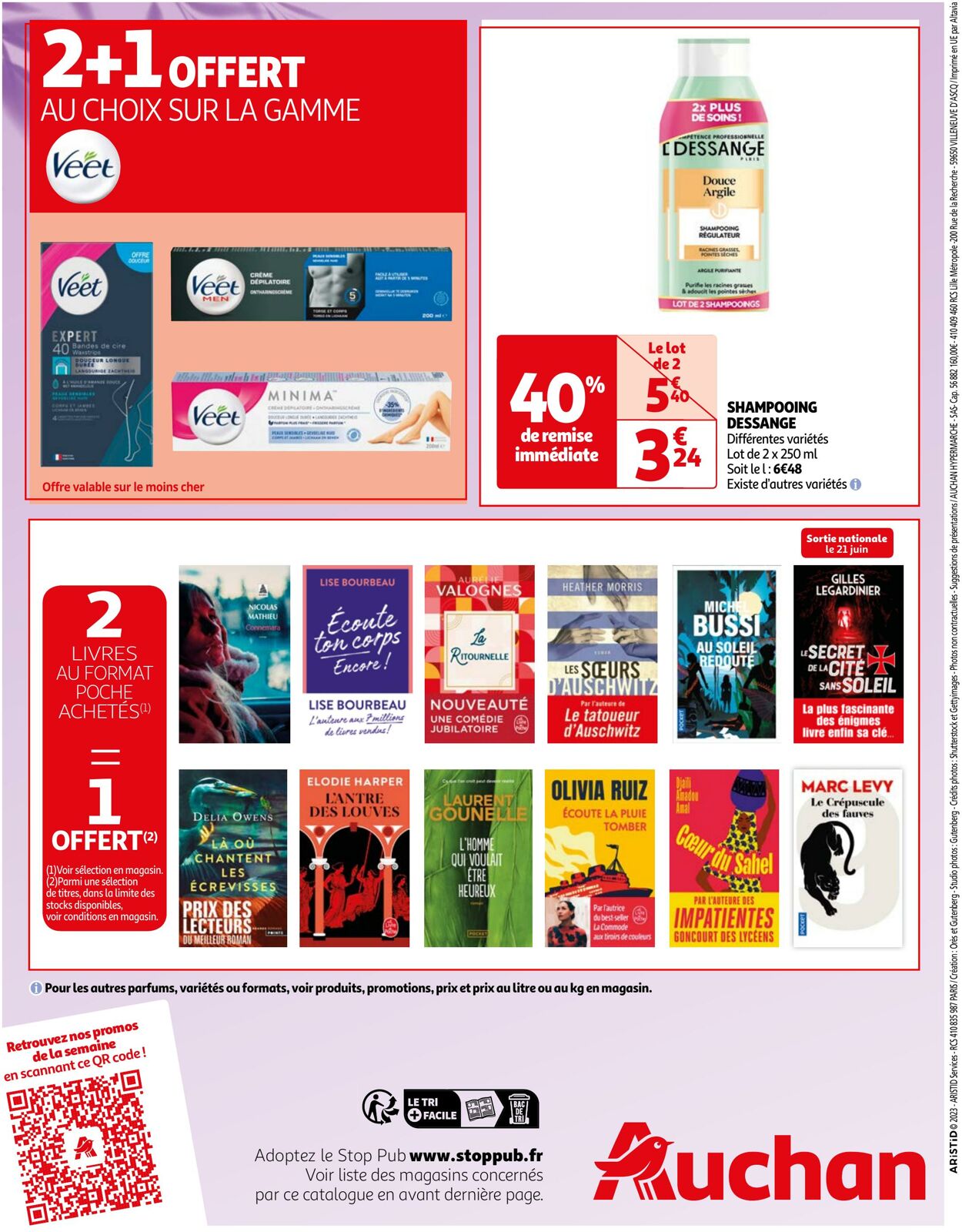 Catalogue Auchan 20.06.2023 - 03.07.2023