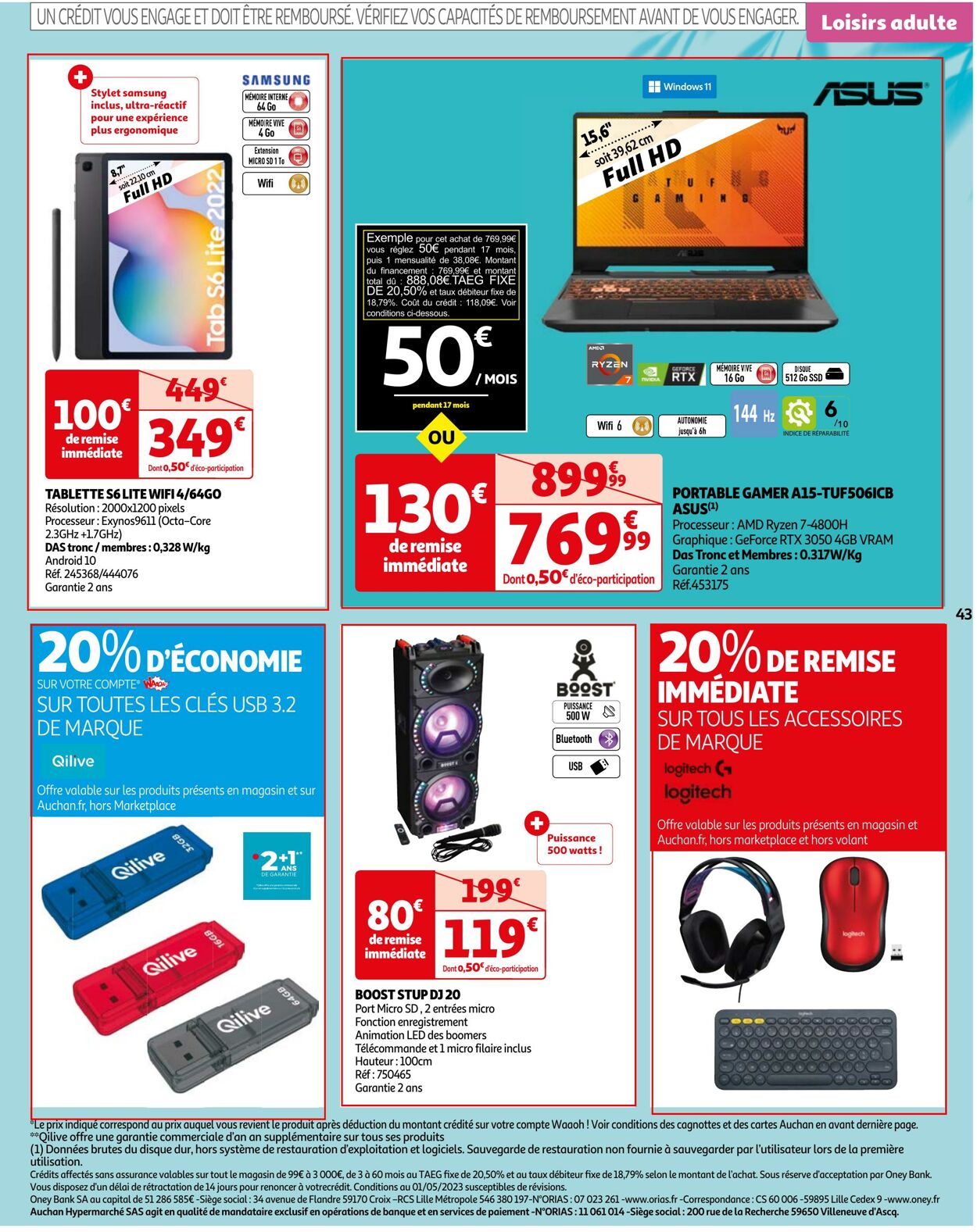 Catalogue Auchan 20.06.2023 - 03.07.2023