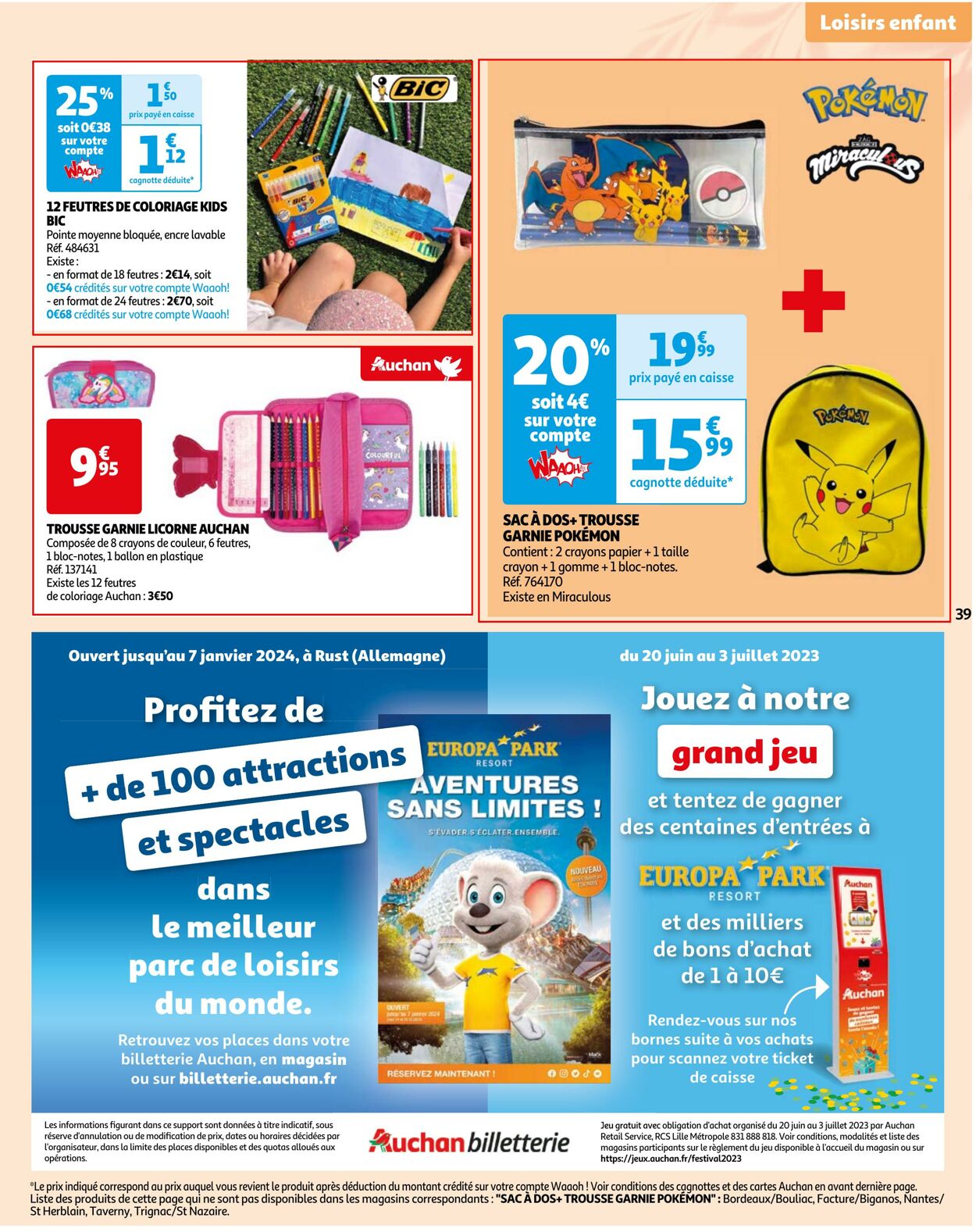 Catalogue Auchan 20.06.2023 - 03.07.2023